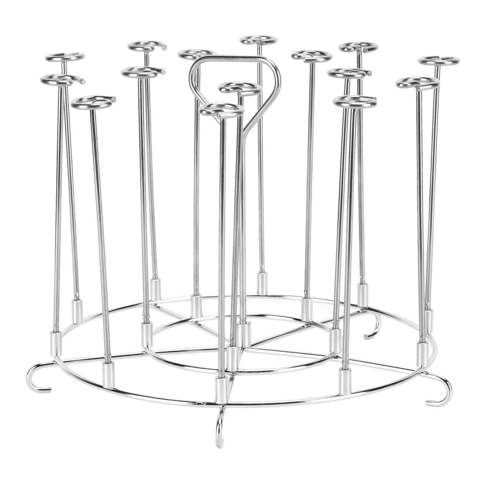 304 Stainless Steel Skewers Stand Set Multifunction Grill Dehydration Rack view 4