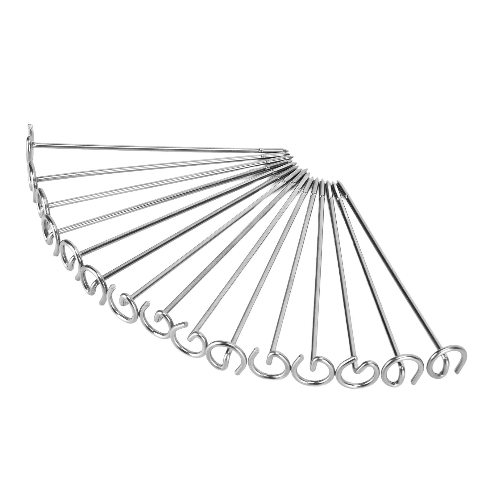 304 Stainless Steel Skewers Stand Set Multifunction Grill Dehydration Rack view 8