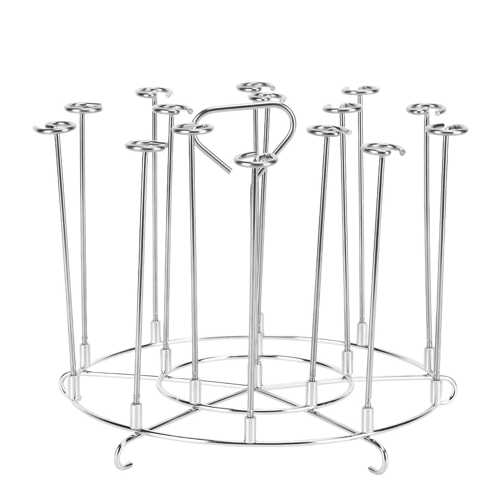 304 Stainless Steel Skewers Stand Set Multifunction Grill Dehydration Rack view 10