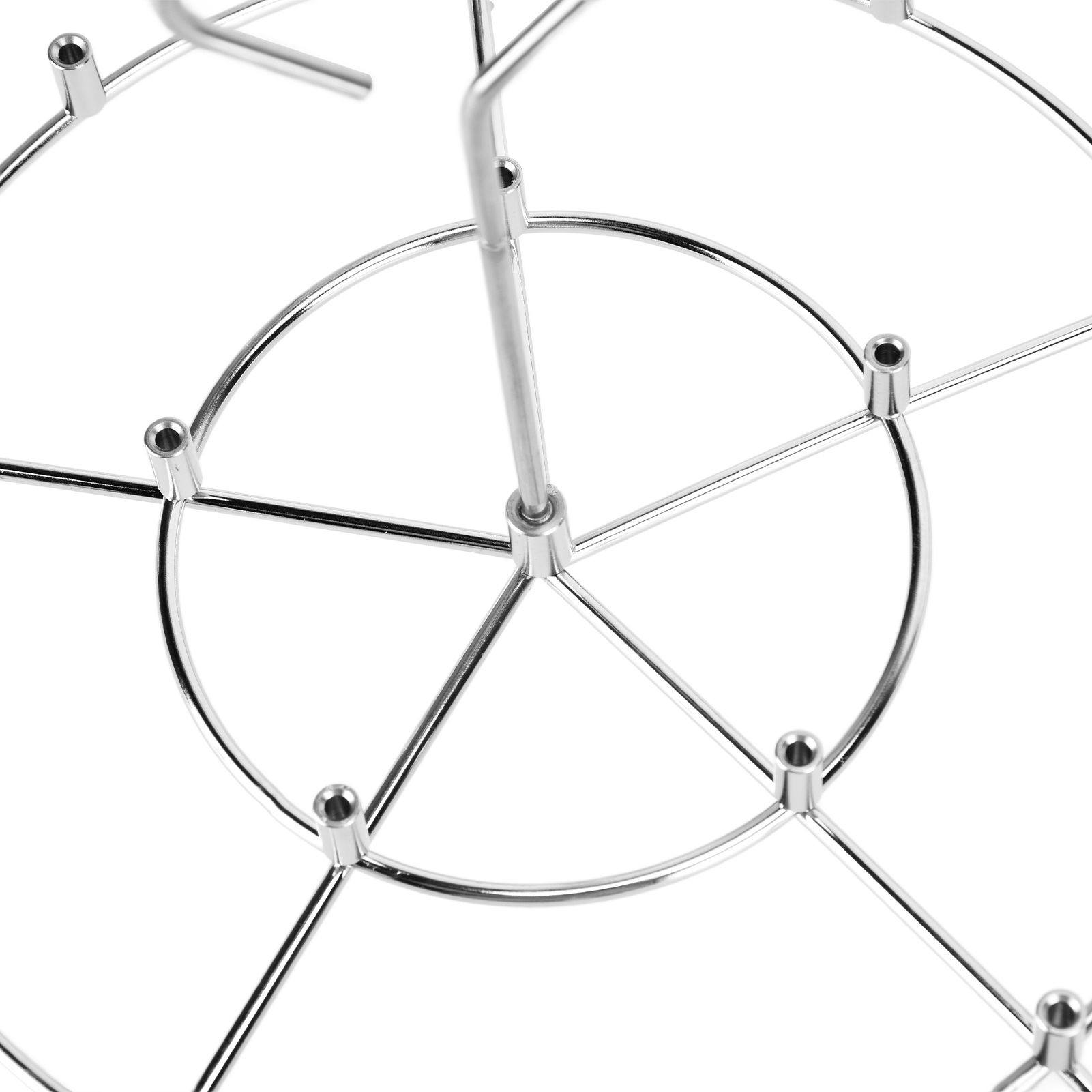 304 Stainless Steel Skewers Stand Set Multifunction Grill Dehydration Rack view 15
