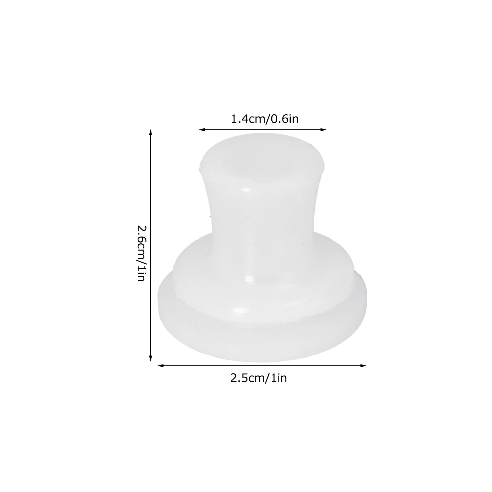 20PCS Pressure Cooker Inner Cover Accessory Universal Silicone Center Fixed view 13