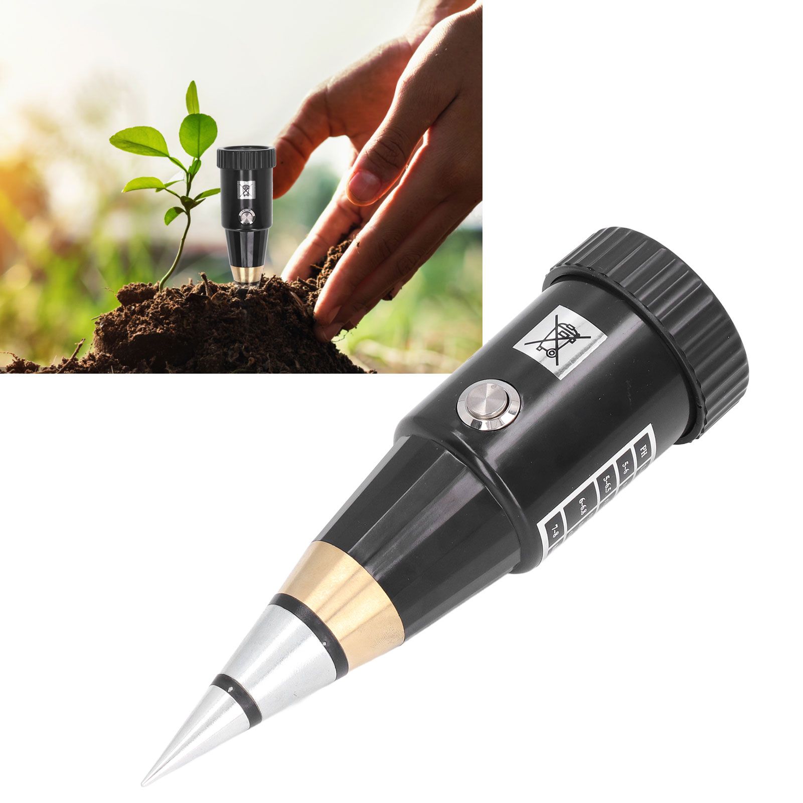 2 in 1 Soil Tester Soil Moisture PH Meter Hygrometer Plant Water Meter for view 12