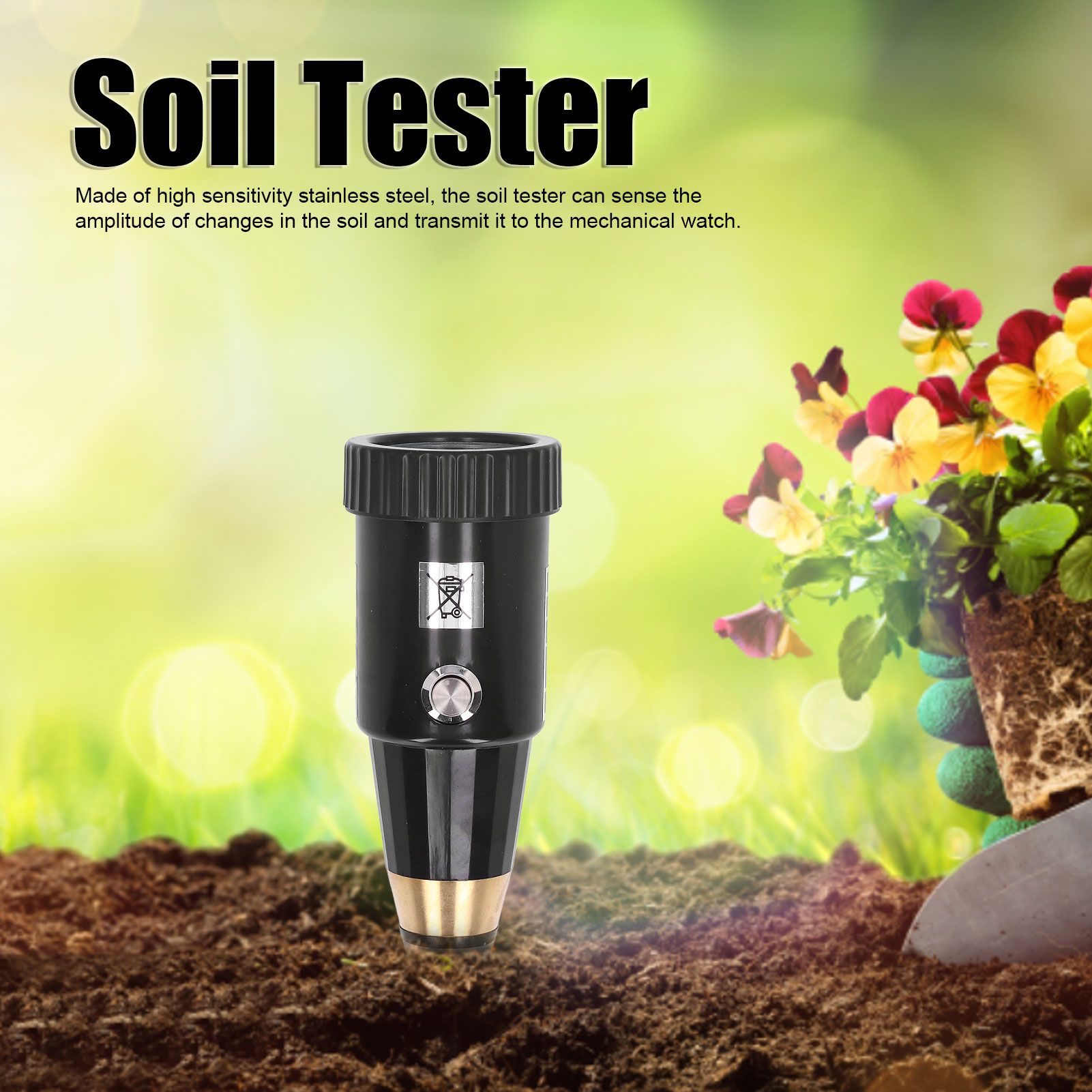 2 in 1 Soil Tester Soil Moisture PH Meter Hygrometer Plant Water Meter for view 13