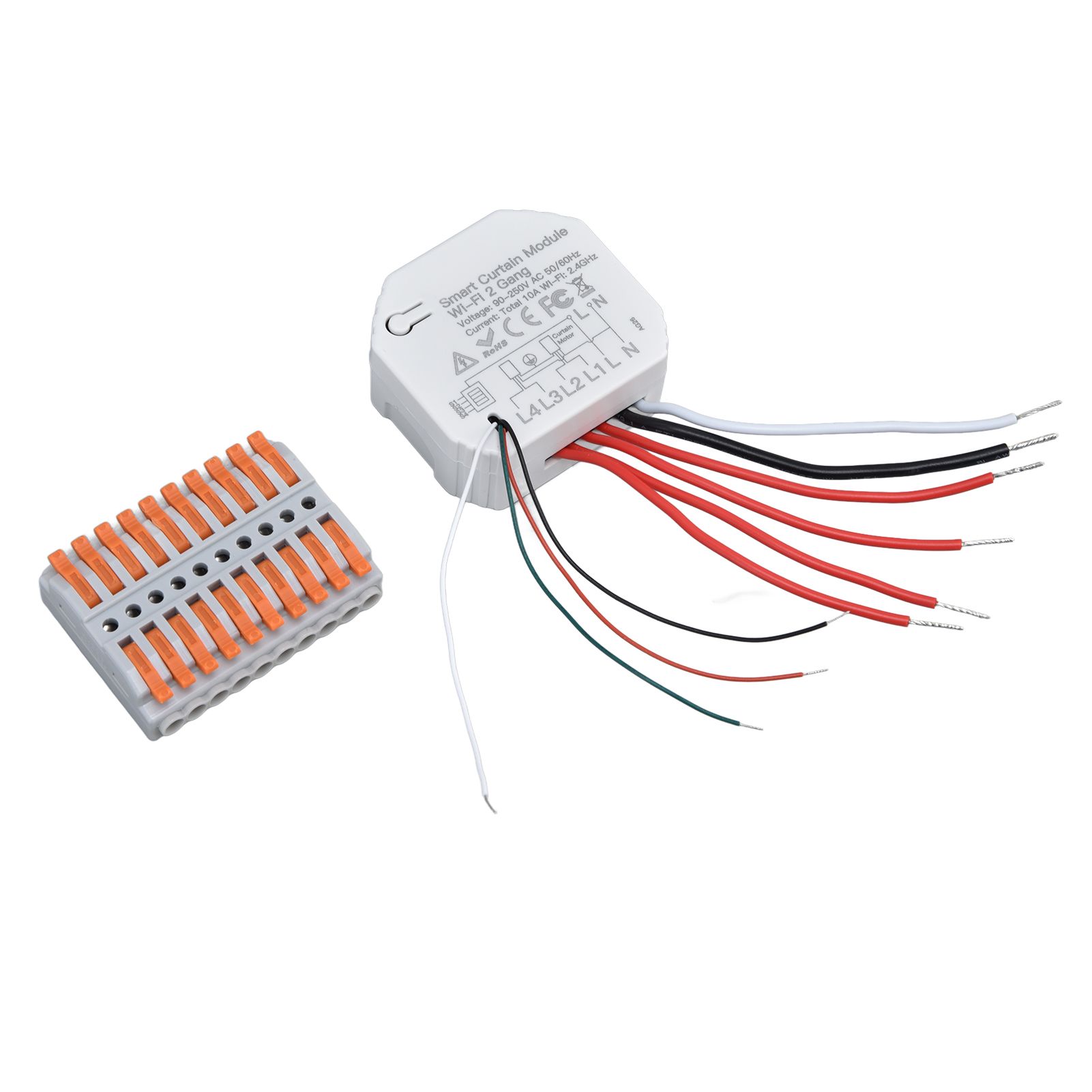 Smart Curtain Switch Module 2 Way Wifi Curtain Opener Module APP Remote view 4
