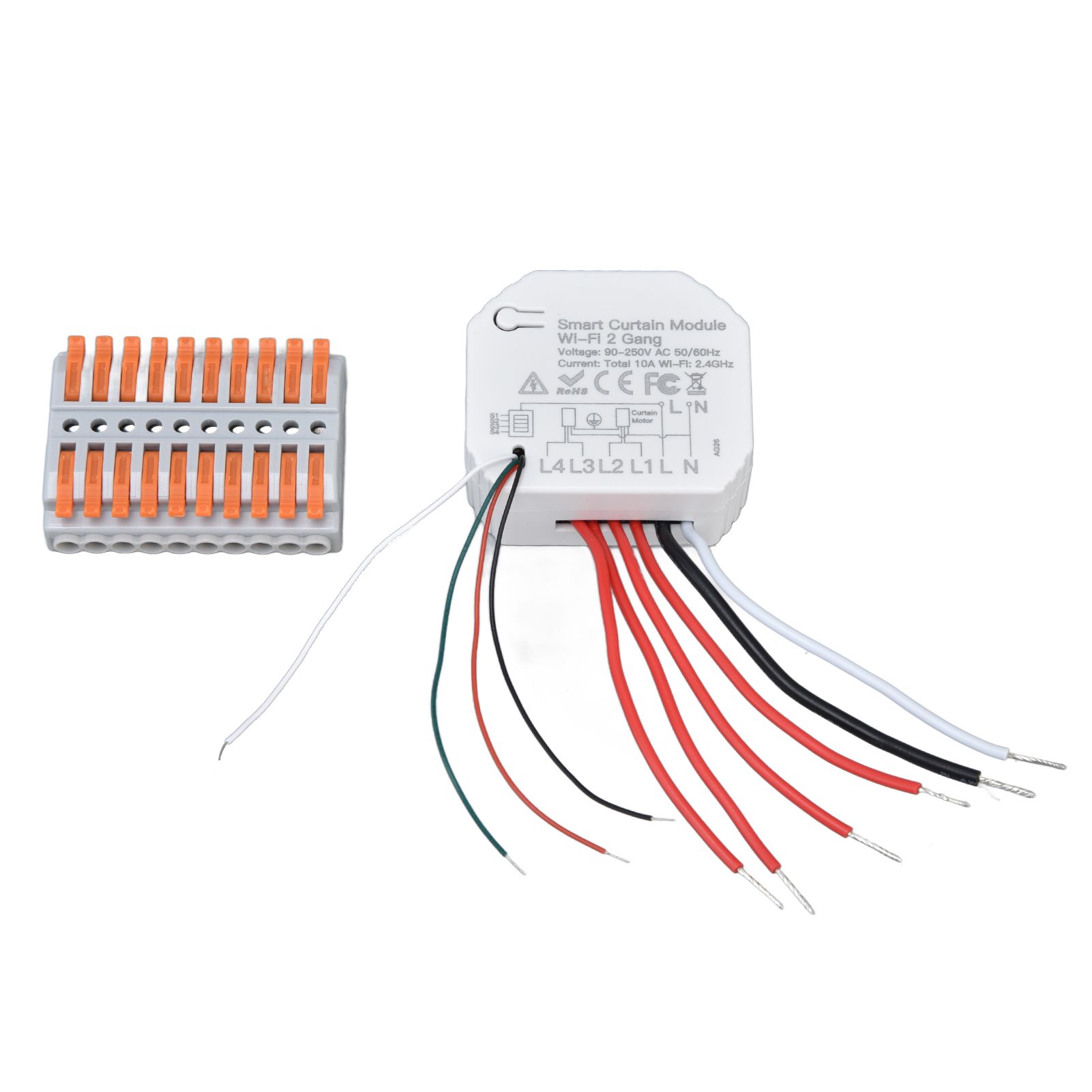 Smart Curtain Switch Module 2 Way Wifi Curtain Opener Module APP Remote view 6