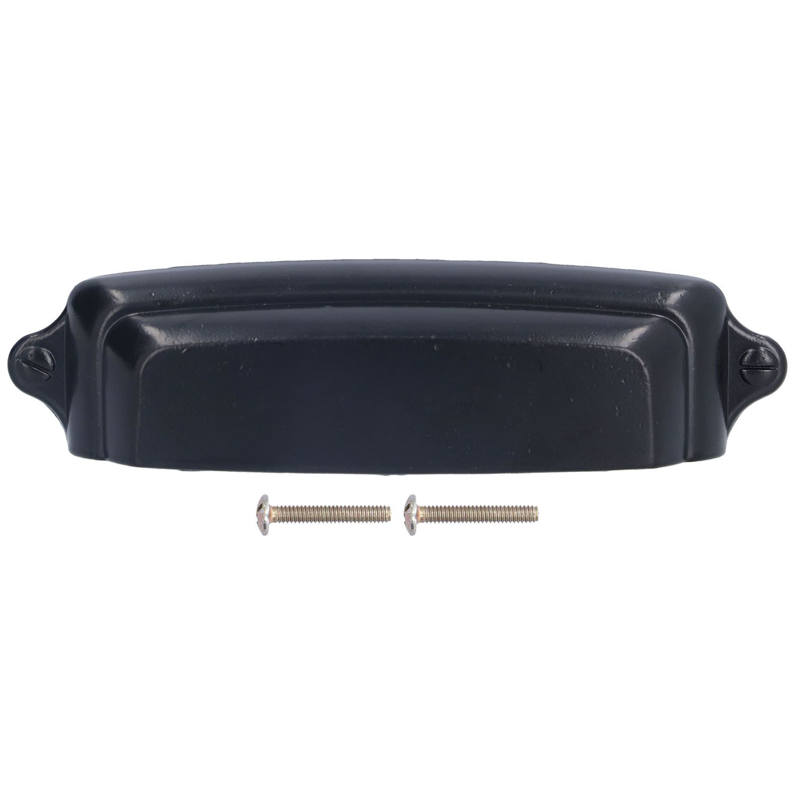 Black Cabinet Pulls Zinc Alloy Shell Handle Surface Oxidation Durable Not — image 1