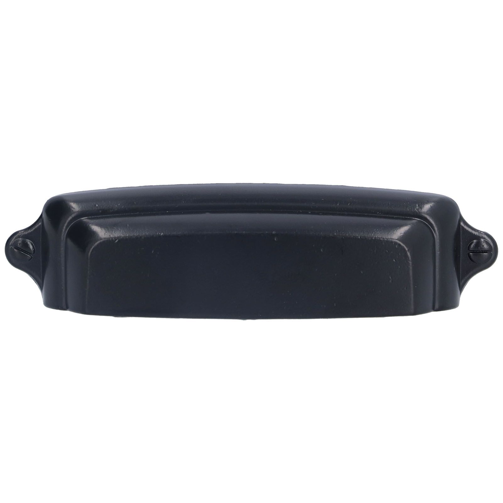Black Cabinet Pulls Zinc Alloy Shell Handle Surface Oxidation Durable Not view 2