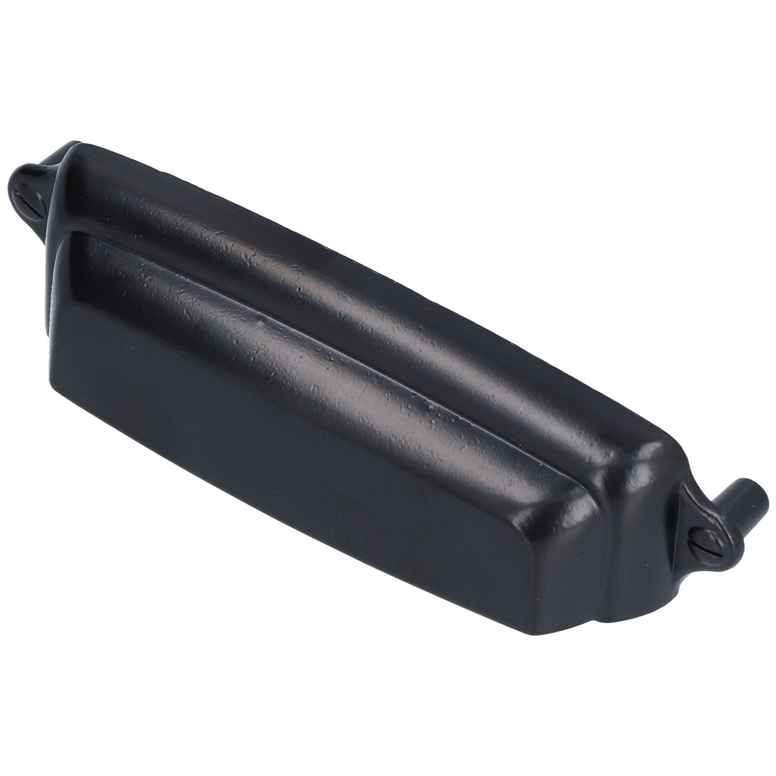 Black Cabinet Pulls Zinc Alloy Shell Handle Surface Oxidation Durable Not view 4