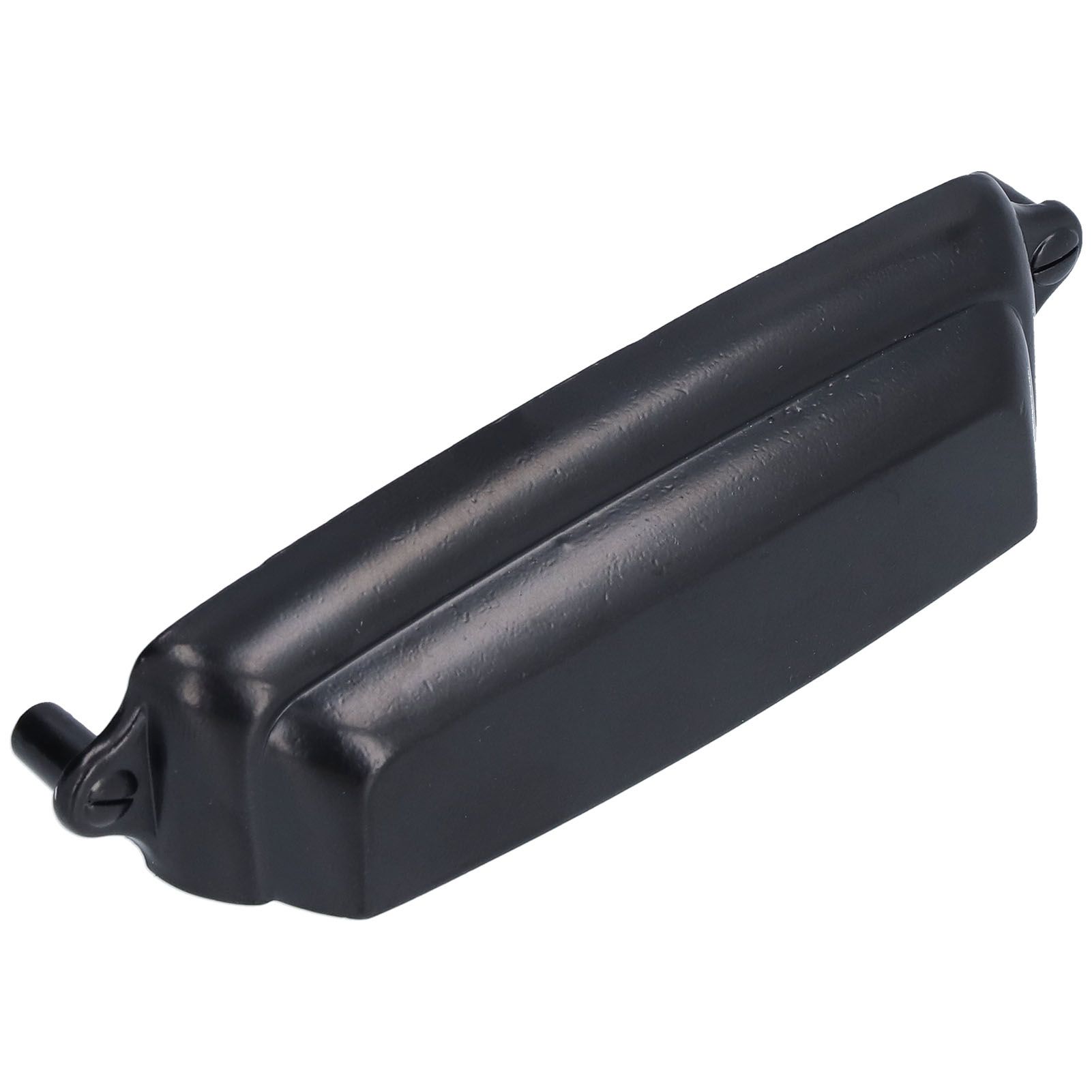 Black Cabinet Pulls Zinc Alloy Shell Handle Surface Oxidation Durable Not view 5