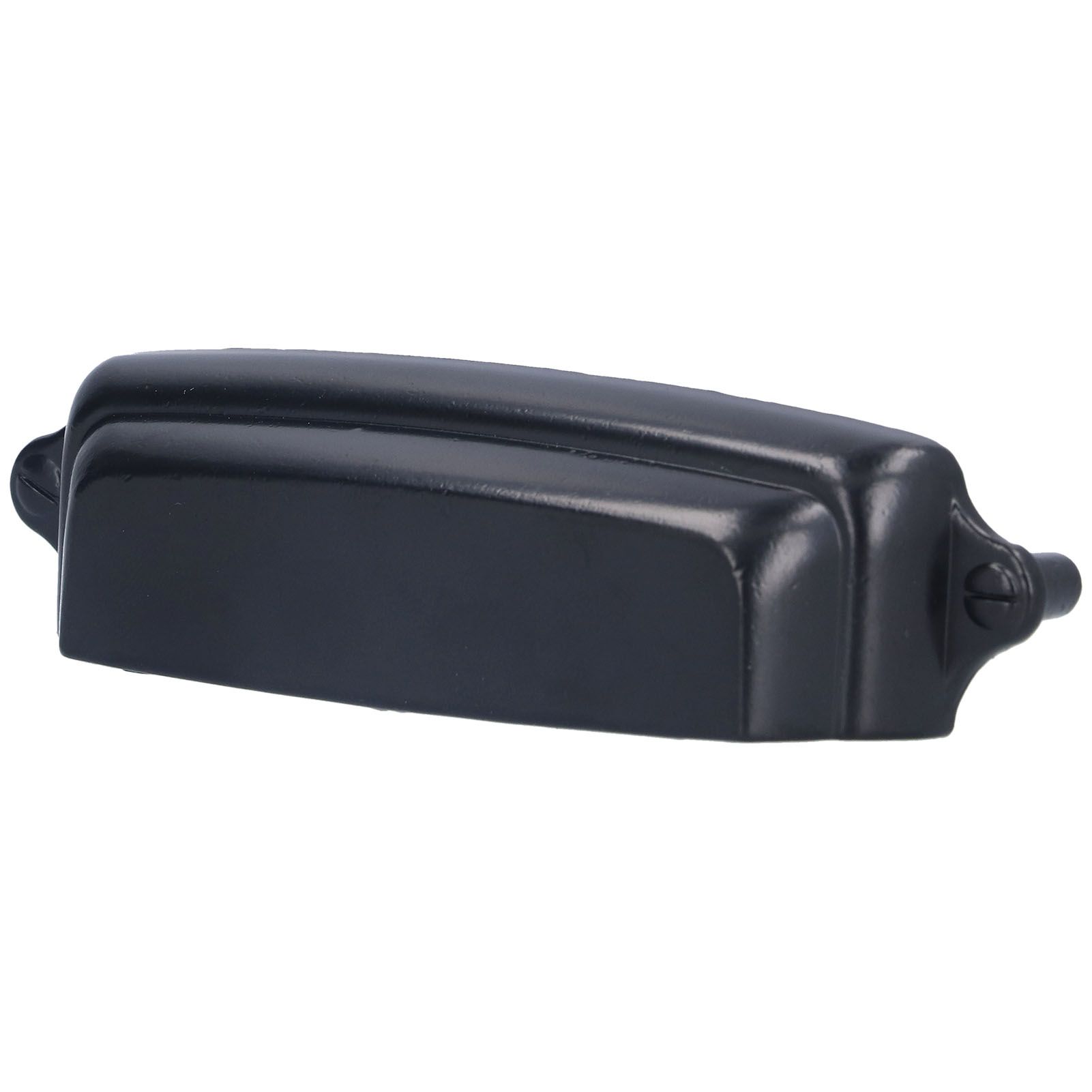 Black Cabinet Pulls Zinc Alloy Shell Handle Surface Oxidation Durable Not view 6