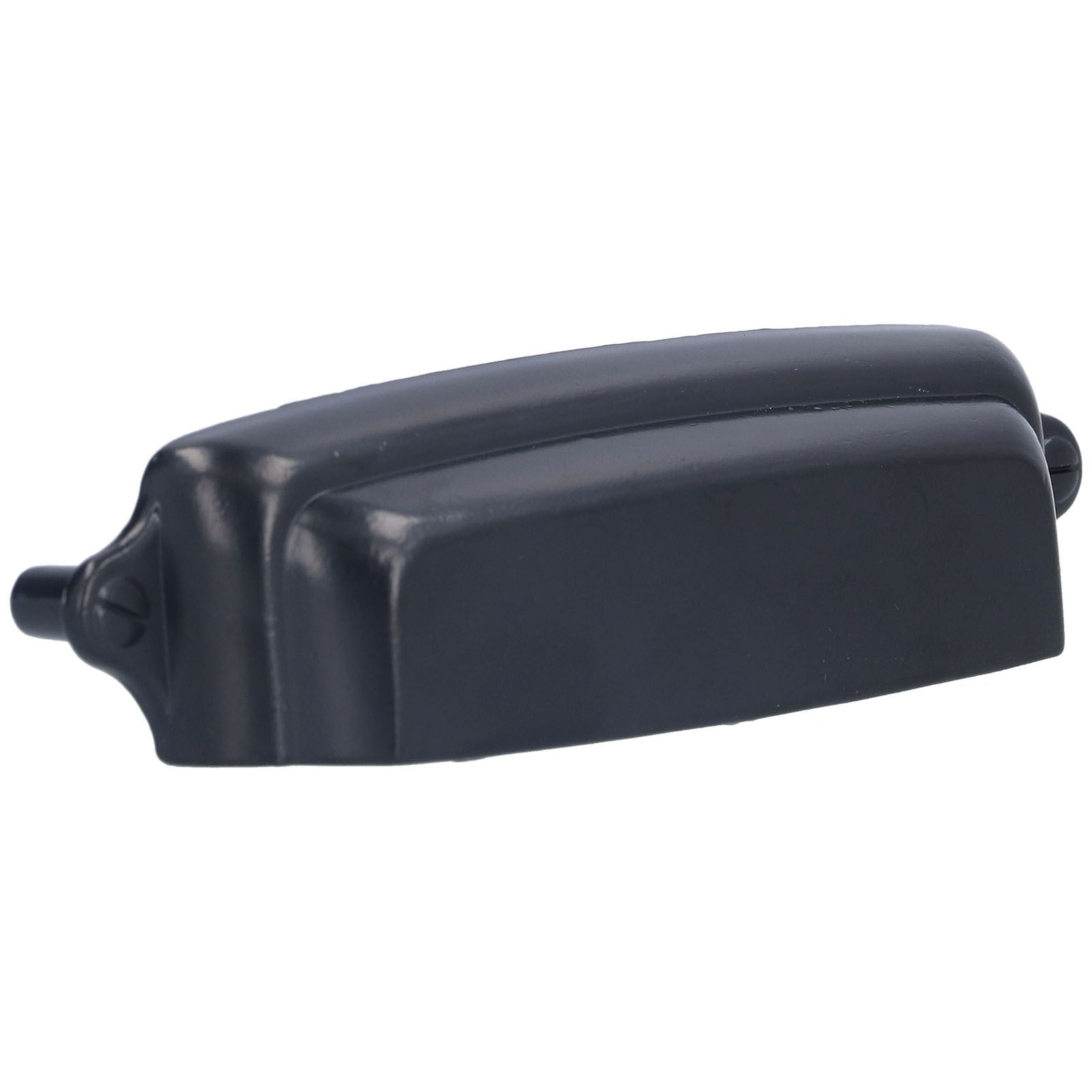 Black Cabinet Pulls Zinc Alloy Shell Handle Surface Oxidation Durable Not view 7