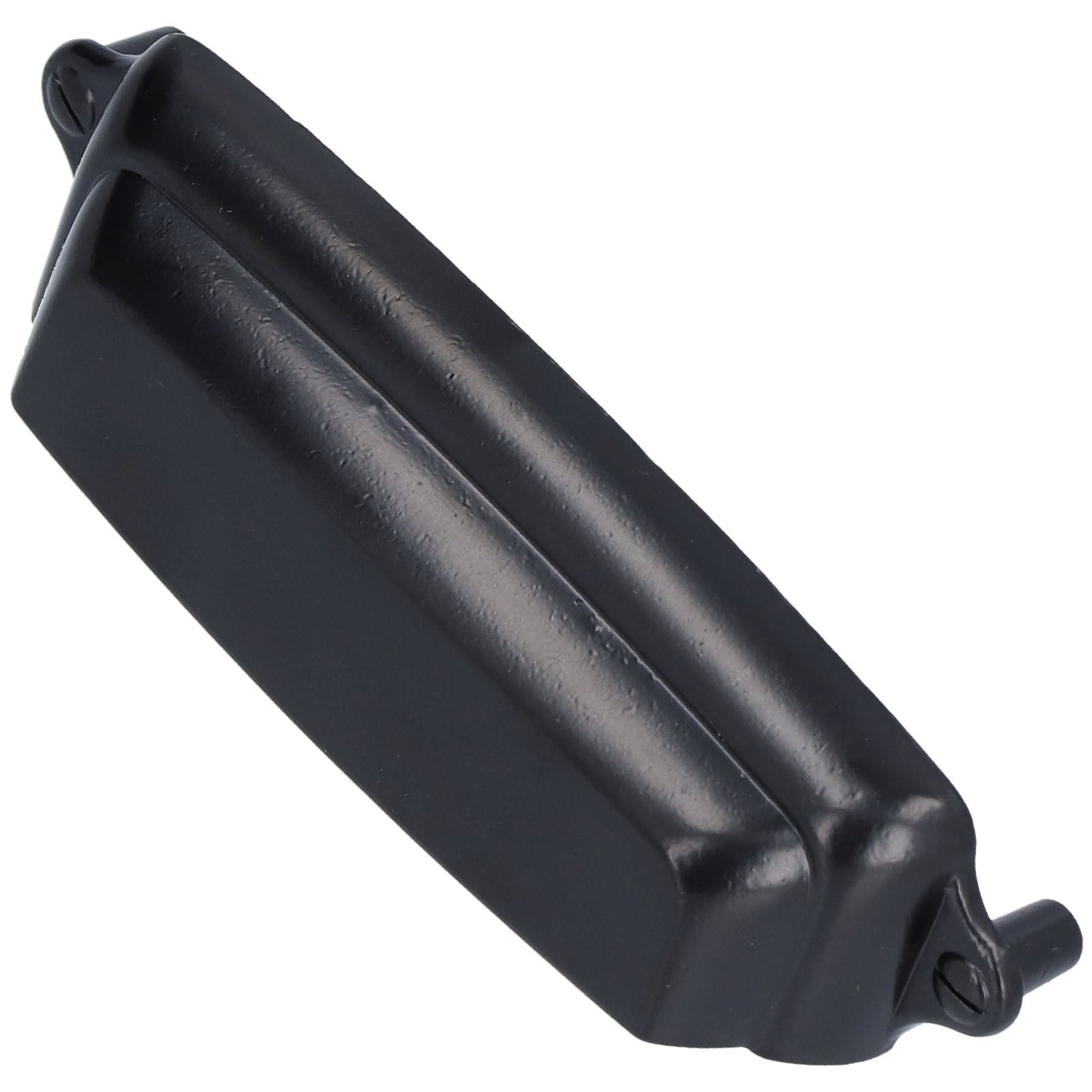 Black Cabinet Pulls Zinc Alloy Shell Handle Surface Oxidation Durable Not view 8