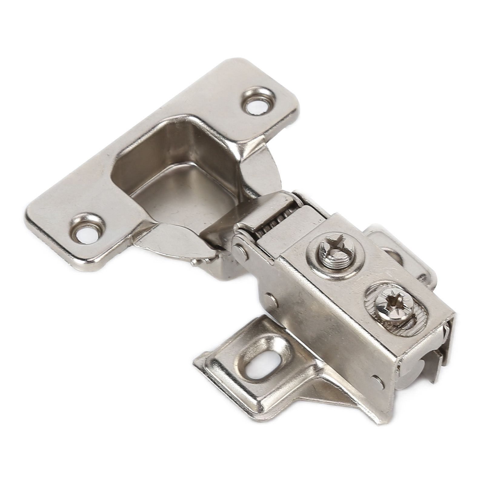 35mm Cabinet Hinge ShortArm Hydraulic FullOverlay Corner Hinge with Narrow view 7
