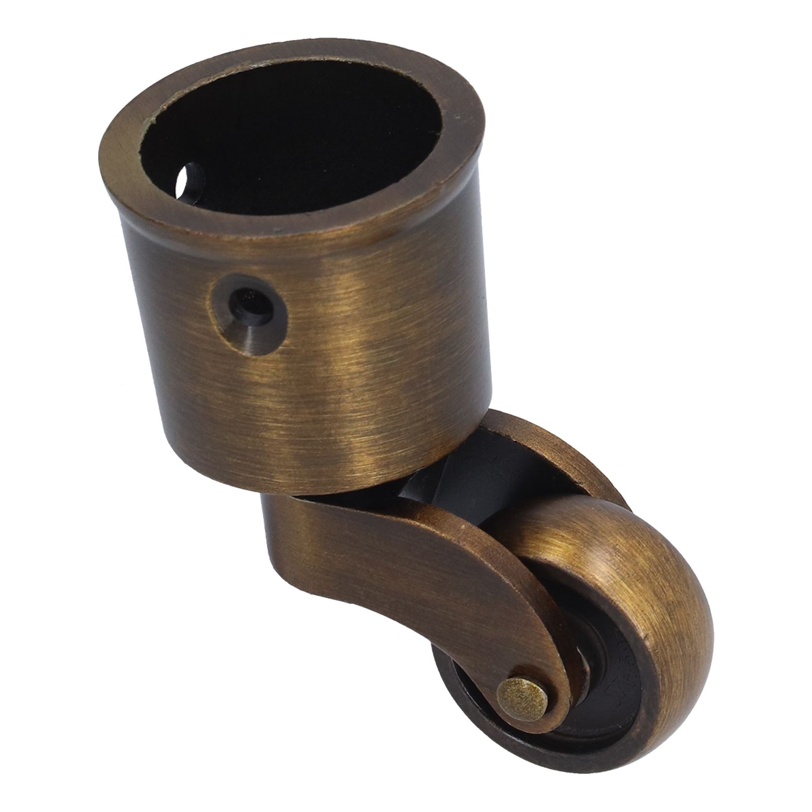 Round Cup Caster Zinc Alloy Vintage Matt Exquisite Sturdy Durable Stable view 6