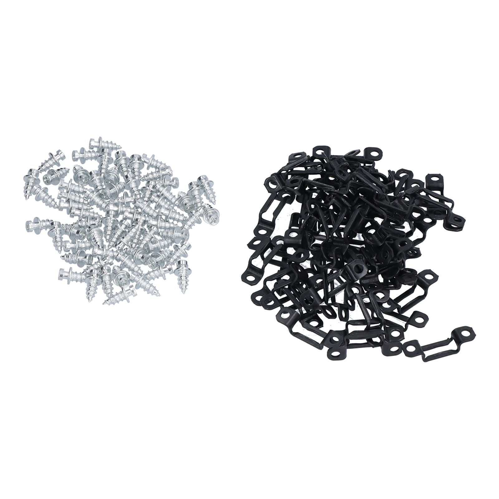 60 Set 2in 1 Furniture Concealed Connector Slide Buckle Fastener for Cabinet view 2
