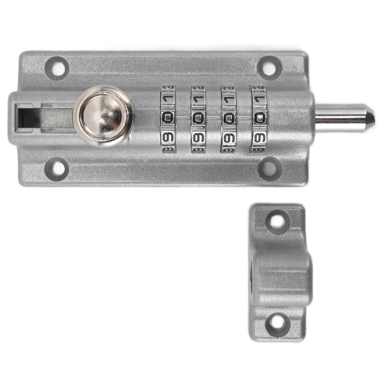 Combination Locking Bolt Safe Password Durable Rust Resistant Coating 4 Digit view 2