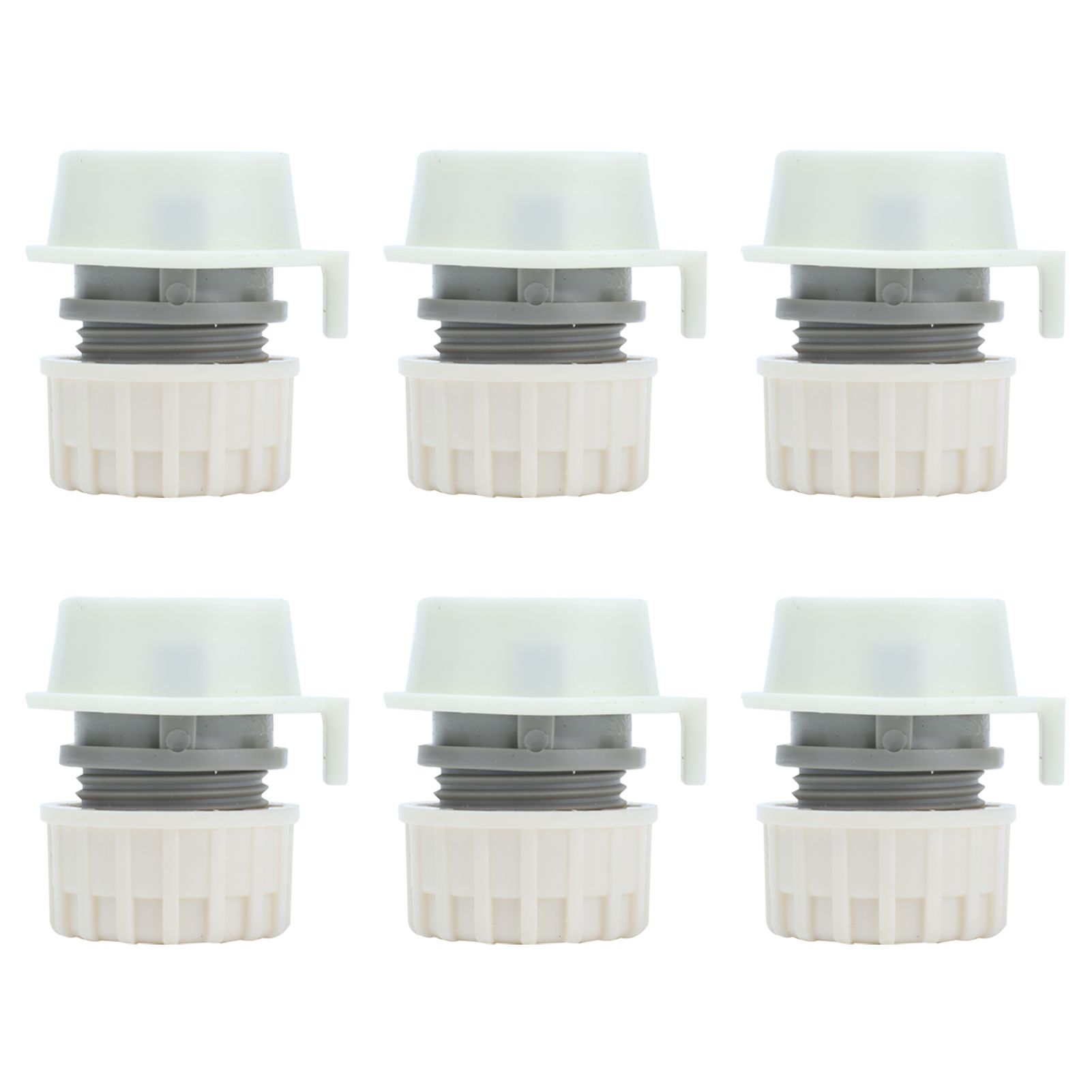 8Pcs Lock Type Faucet Quick Connector G1/2 Hose Faucet Coupling Adapter view 2