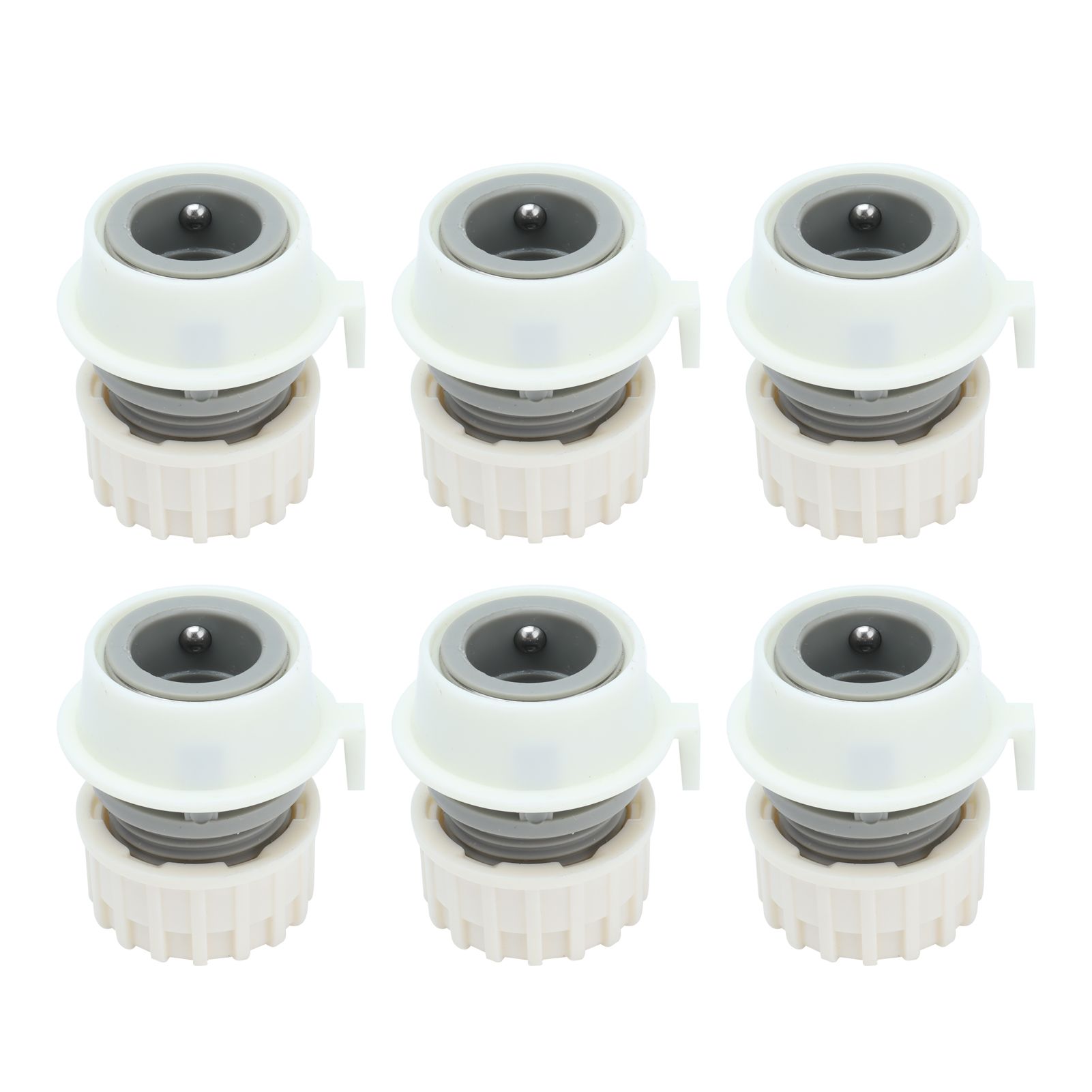 8Pcs Lock Type Faucet Quick Connector G1/2 Hose Faucet Coupling Adapter view 3