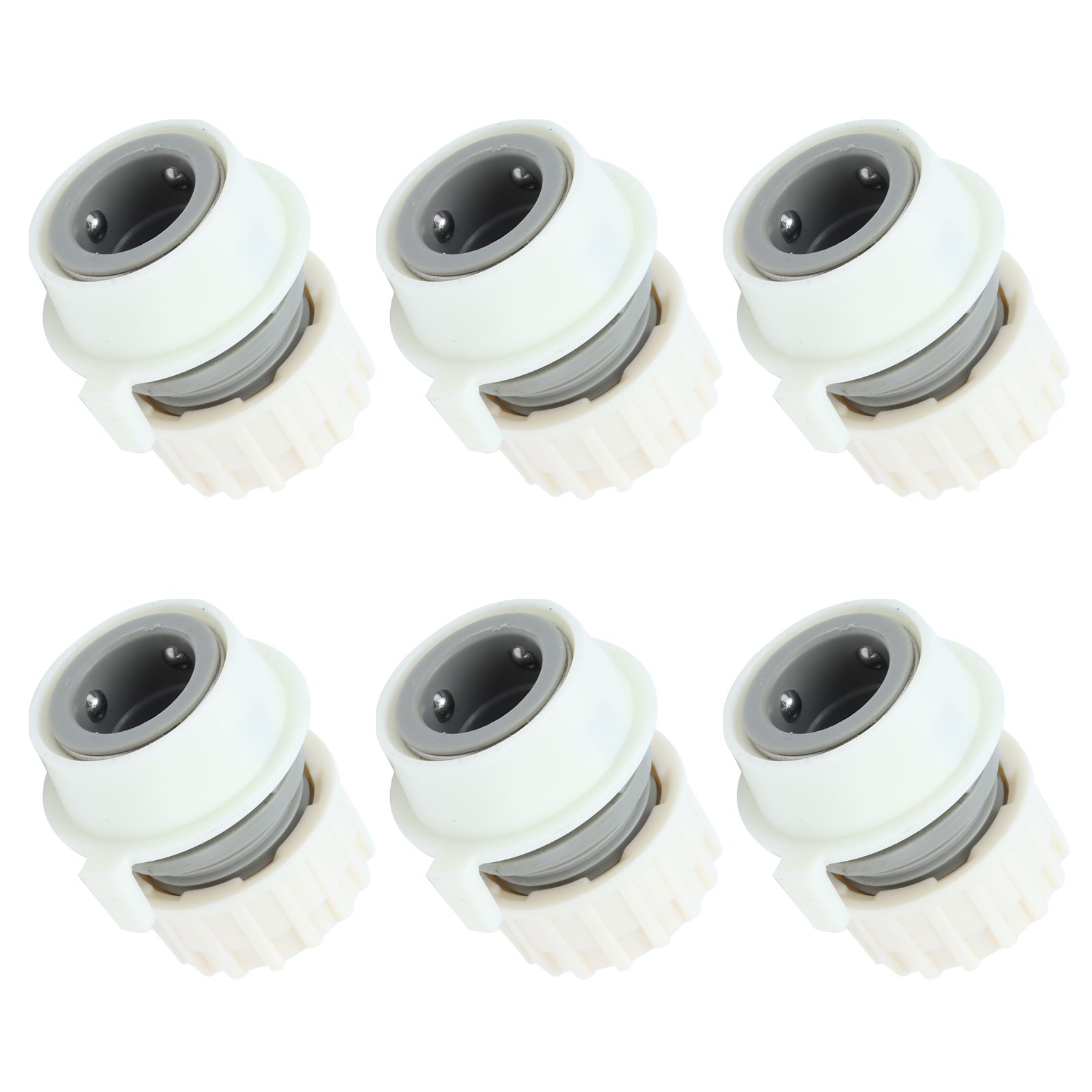 8Pcs Lock Type Faucet Quick Connector G1/2 Hose Faucet Coupling Adapter view 6