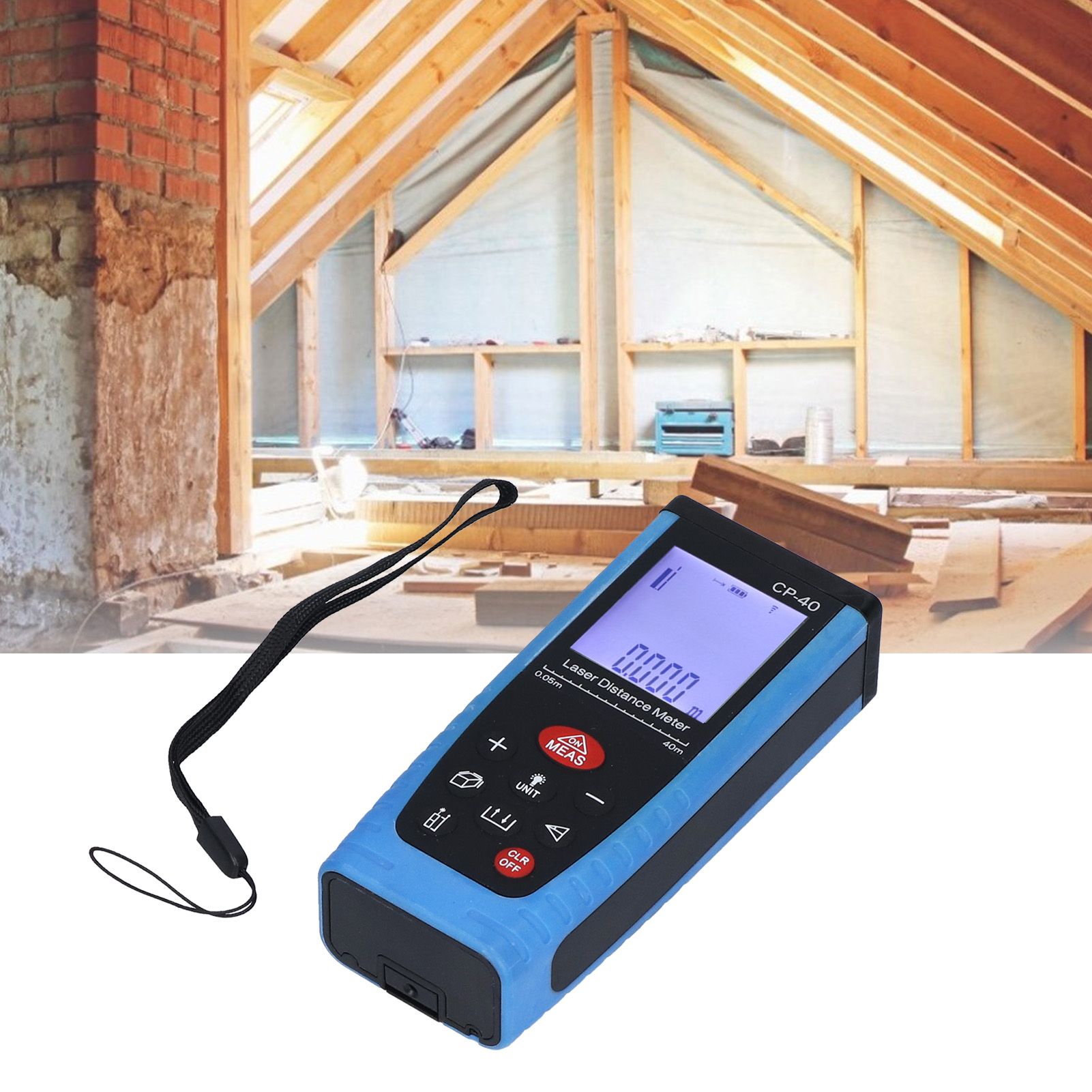 CP‑40 Handheld Laser Distance Meter Infrared Distance Measuring Equipment for view 12