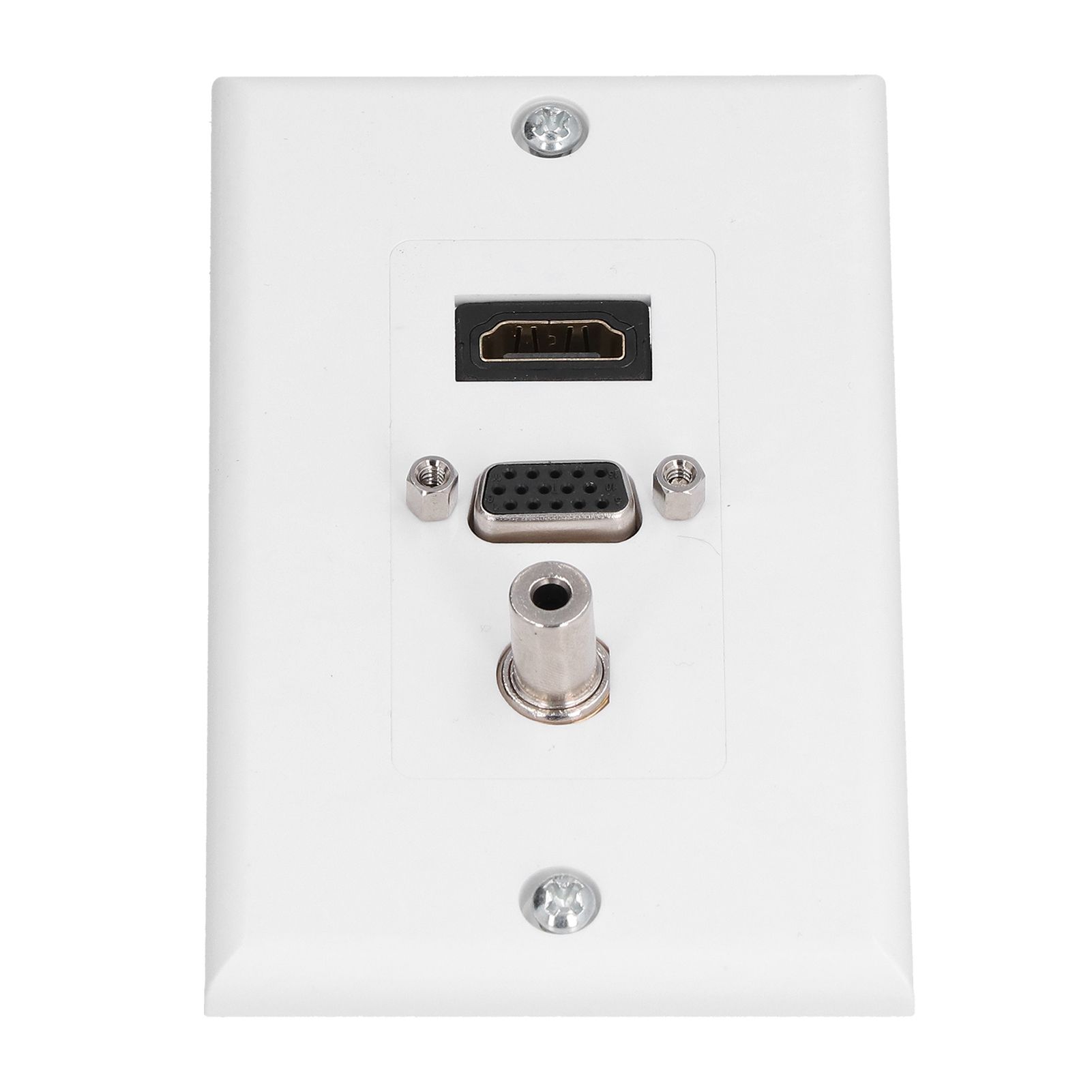 Audio Video Wall Socket 3.5mm F Connector Multimedia Port Wear Resistant view 3