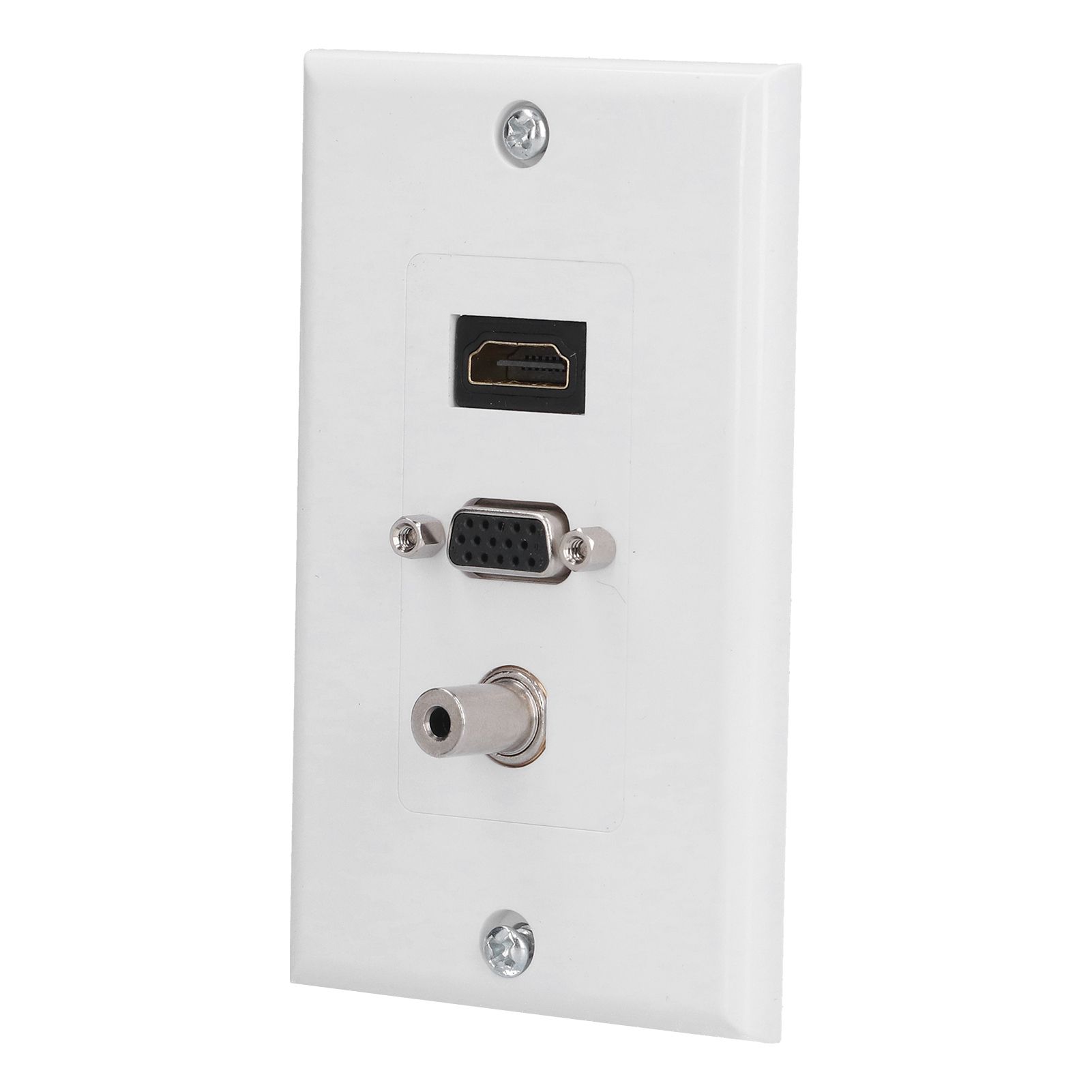 Audio Video Wall Socket 3.5mm F Connector Multimedia Port Wear Resistant view 4