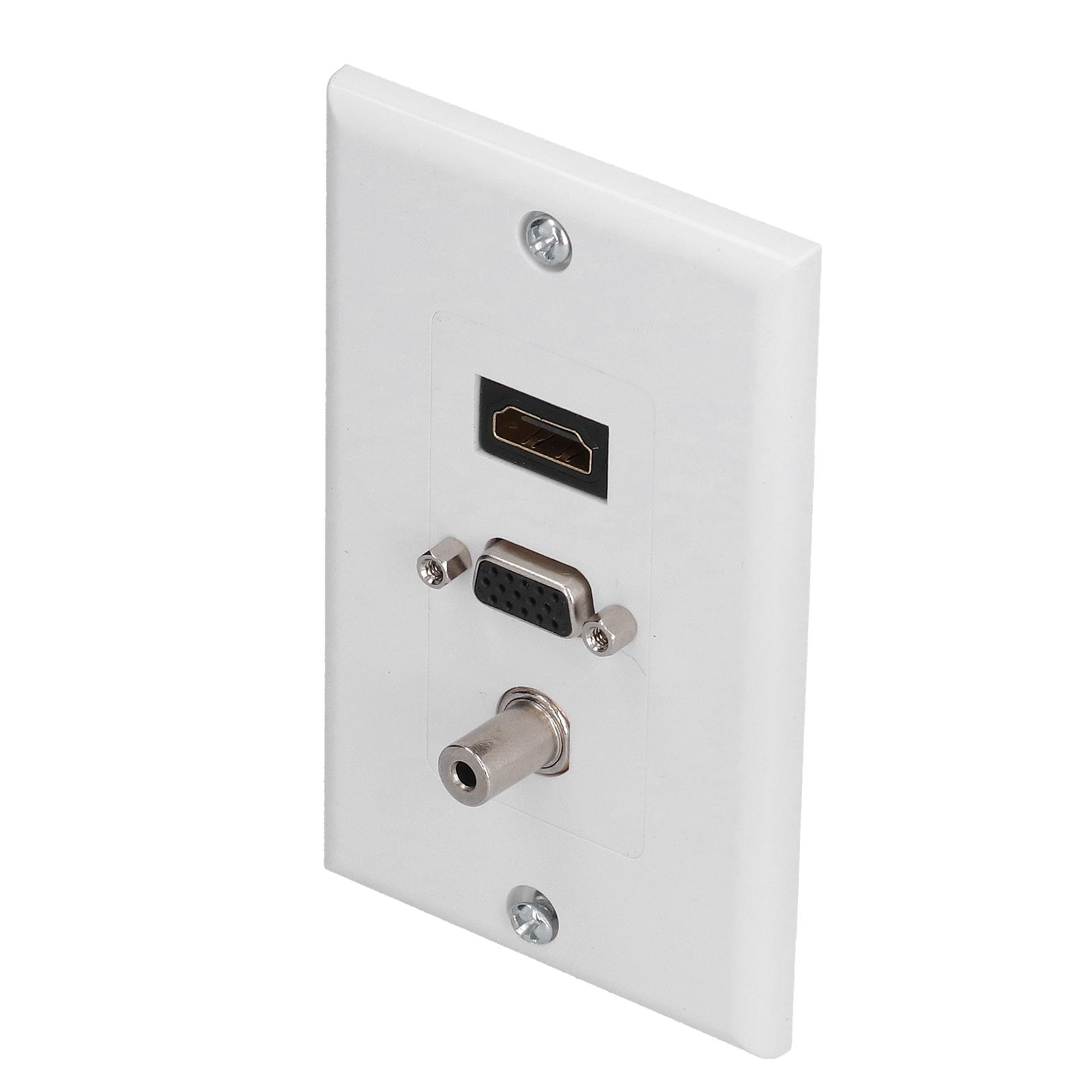 Audio Video Wall Socket 3.5mm F Connector Multimedia Port Wear Resistant view 6