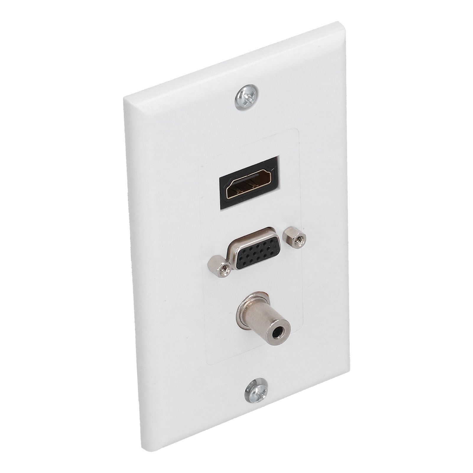 Audio Video Wall Socket 3.5mm F Connector Multimedia Port Wear Resistant view 7