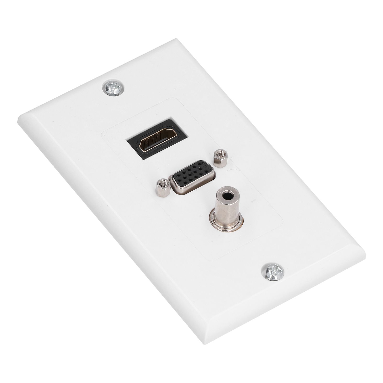 Audio Video Wall Socket 3.5mm F Connector Multimedia Port Wear Resistant view 9