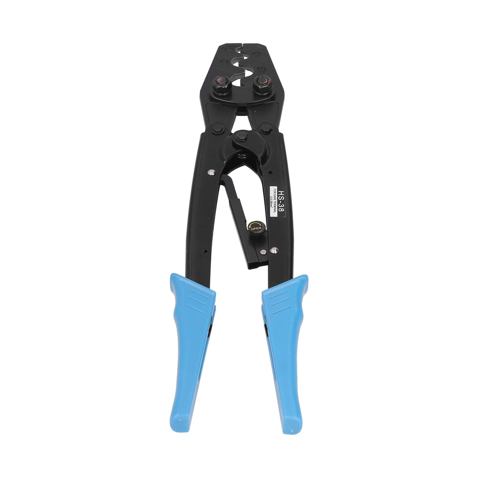 Labor Saving Crimping Pliers Bare Terminal Wire Rope Crimping Tool 5.5-38mm view 6