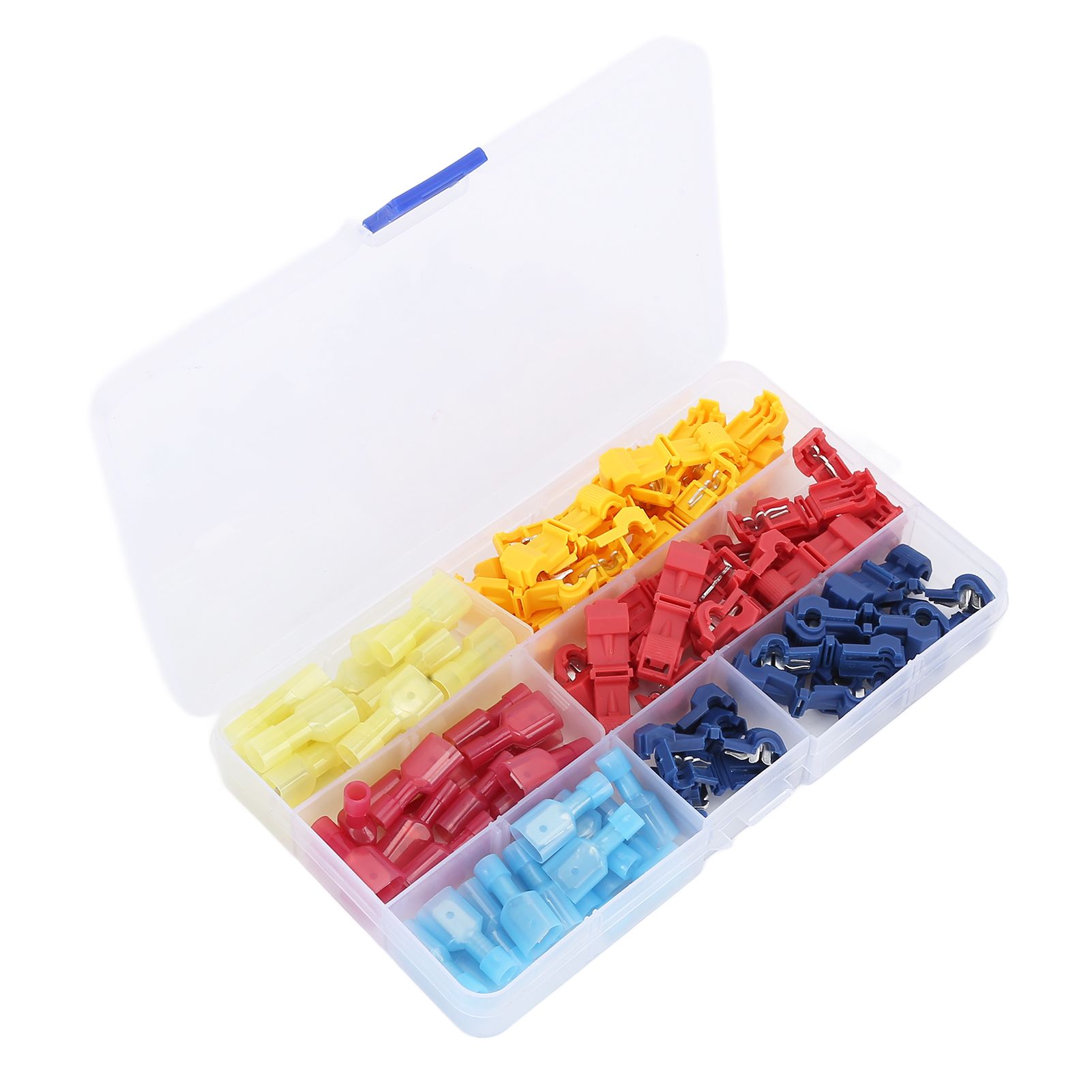 Quick Electrical Cable Connectors Snap Splice Lock Wire Terminal Crimp Wire view 4
