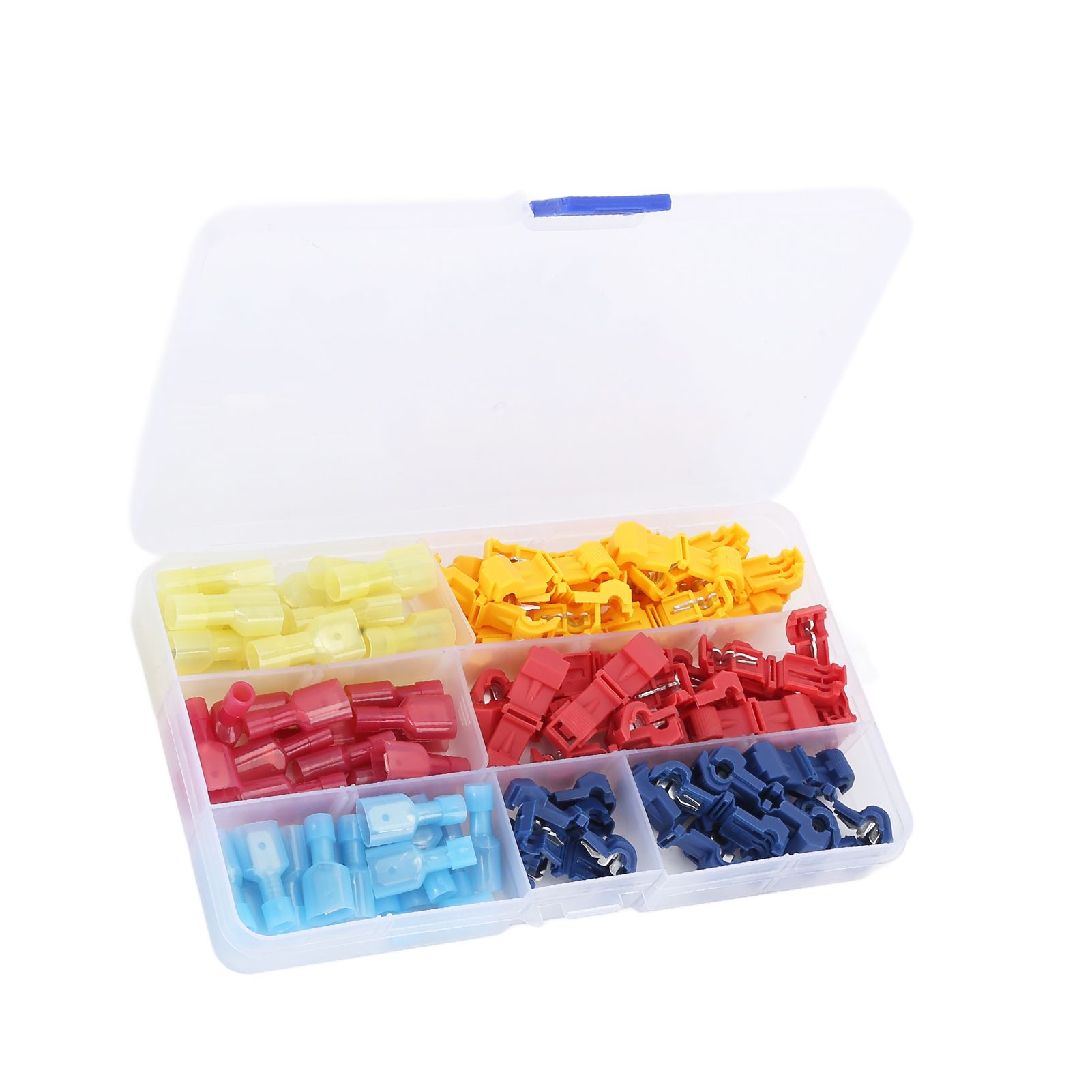 Quick Electrical Cable Connectors Snap Splice Lock Wire Terminal Crimp Wire view 5