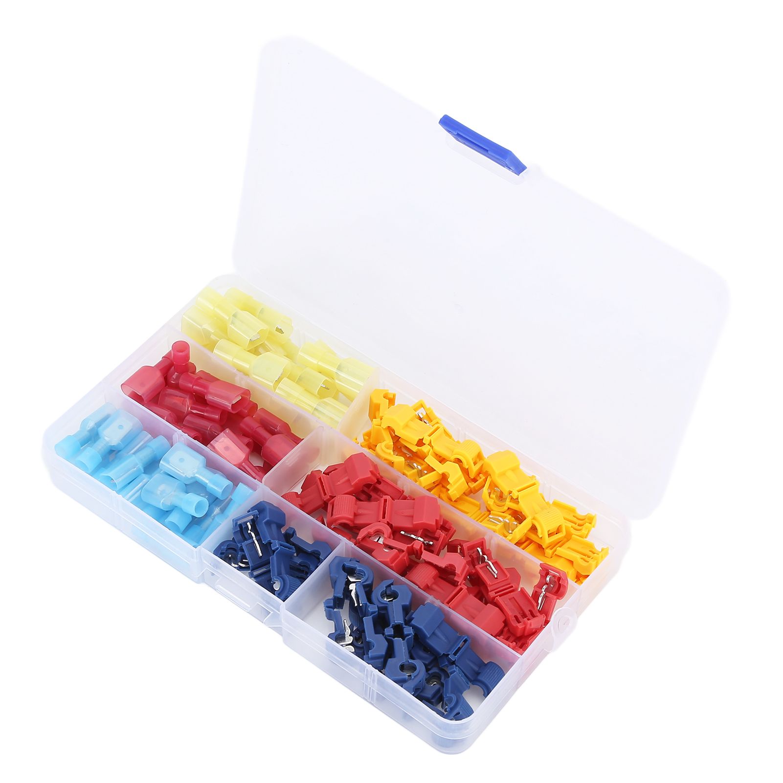Quick Electrical Cable Connectors Snap Splice Lock Wire Terminal Crimp Wire view 7