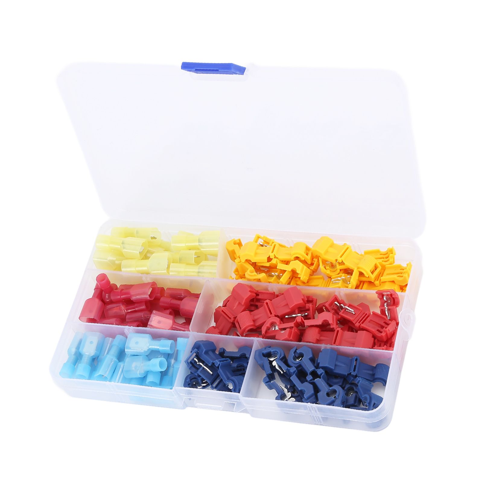 Quick Electrical Cable Connectors Snap Splice Lock Wire Terminal Crimp Wire view 8