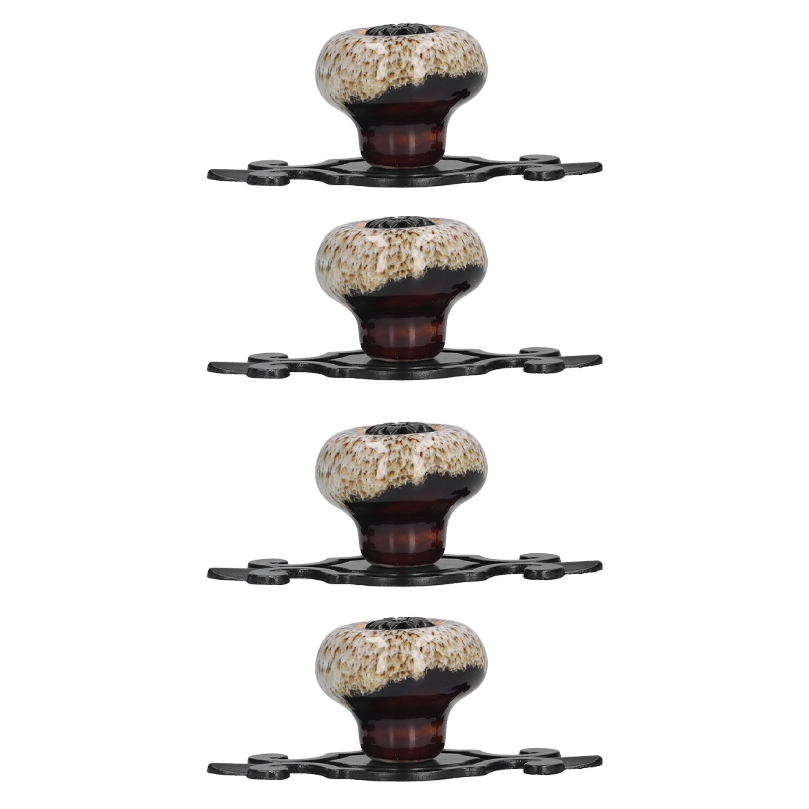4 Sets Furniture Handle Zinc Alloy Cabinet Door Drawer Handle Exquisite view 2