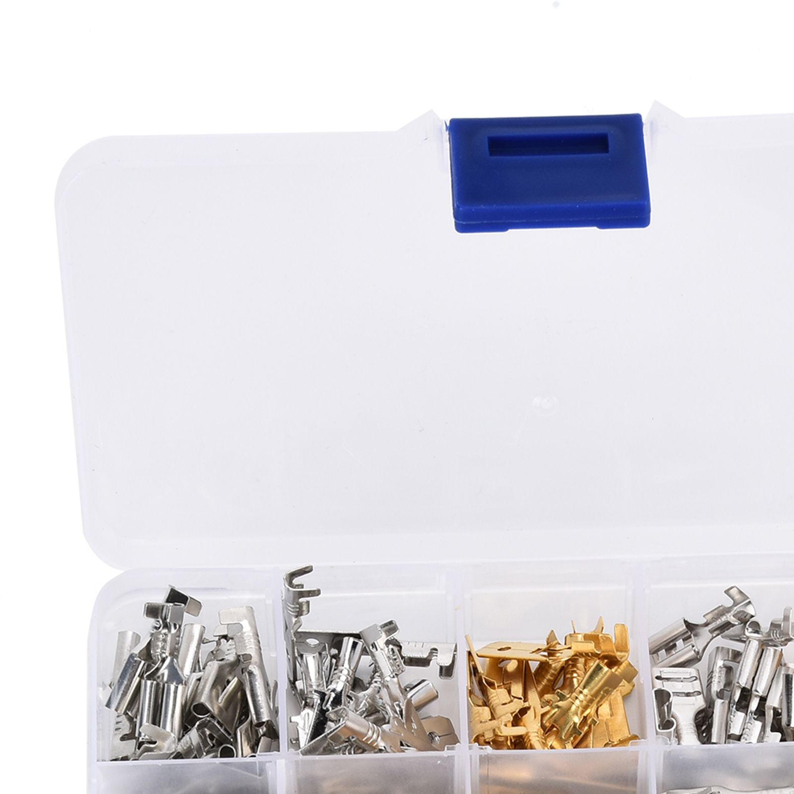 150Pcs Wire Terminals Brass Oxidation Resistance Corrosion Resistance High view 14