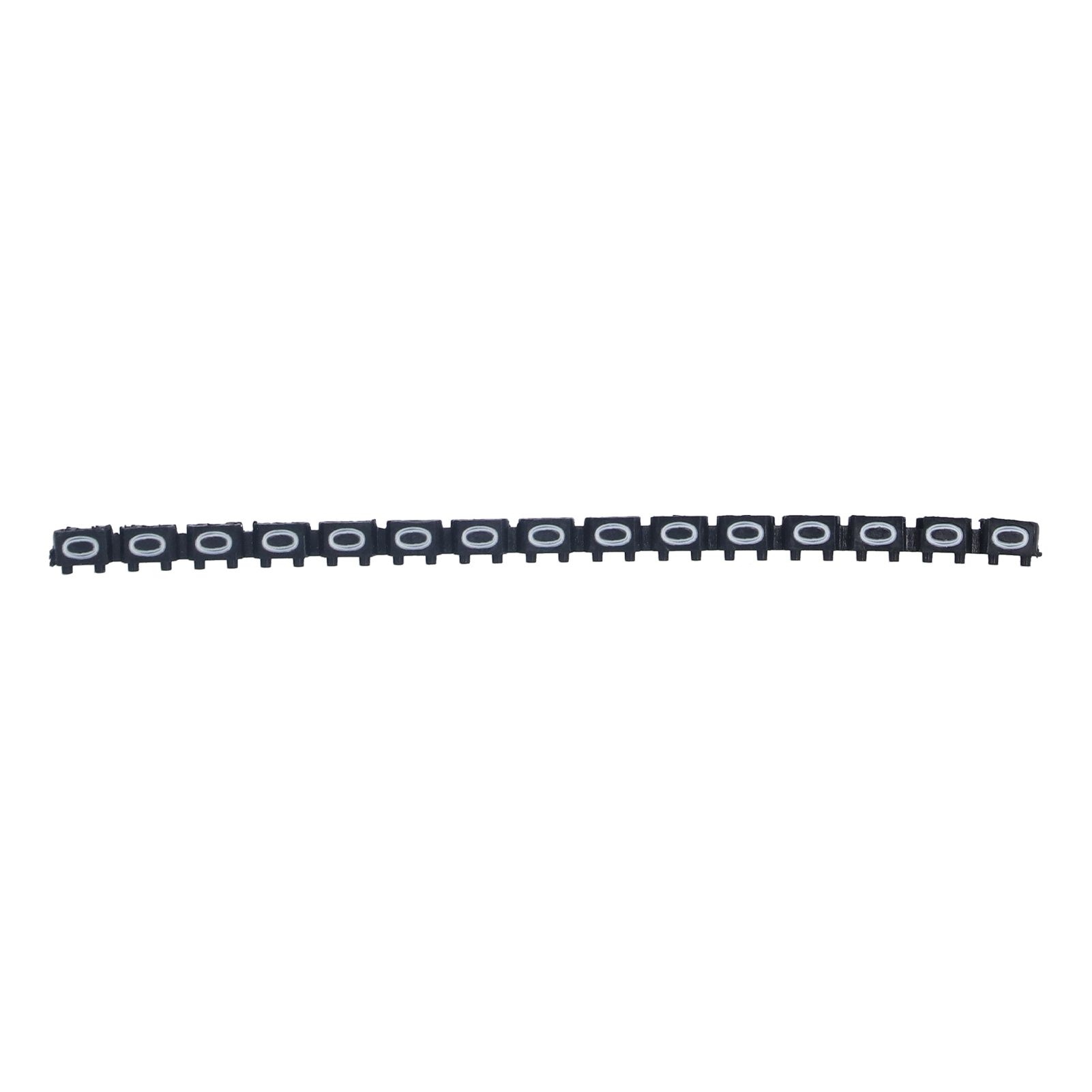 Clip On Cable Marker Waterproof Cable Identification Tube Colorful 0‑9 Number view 2