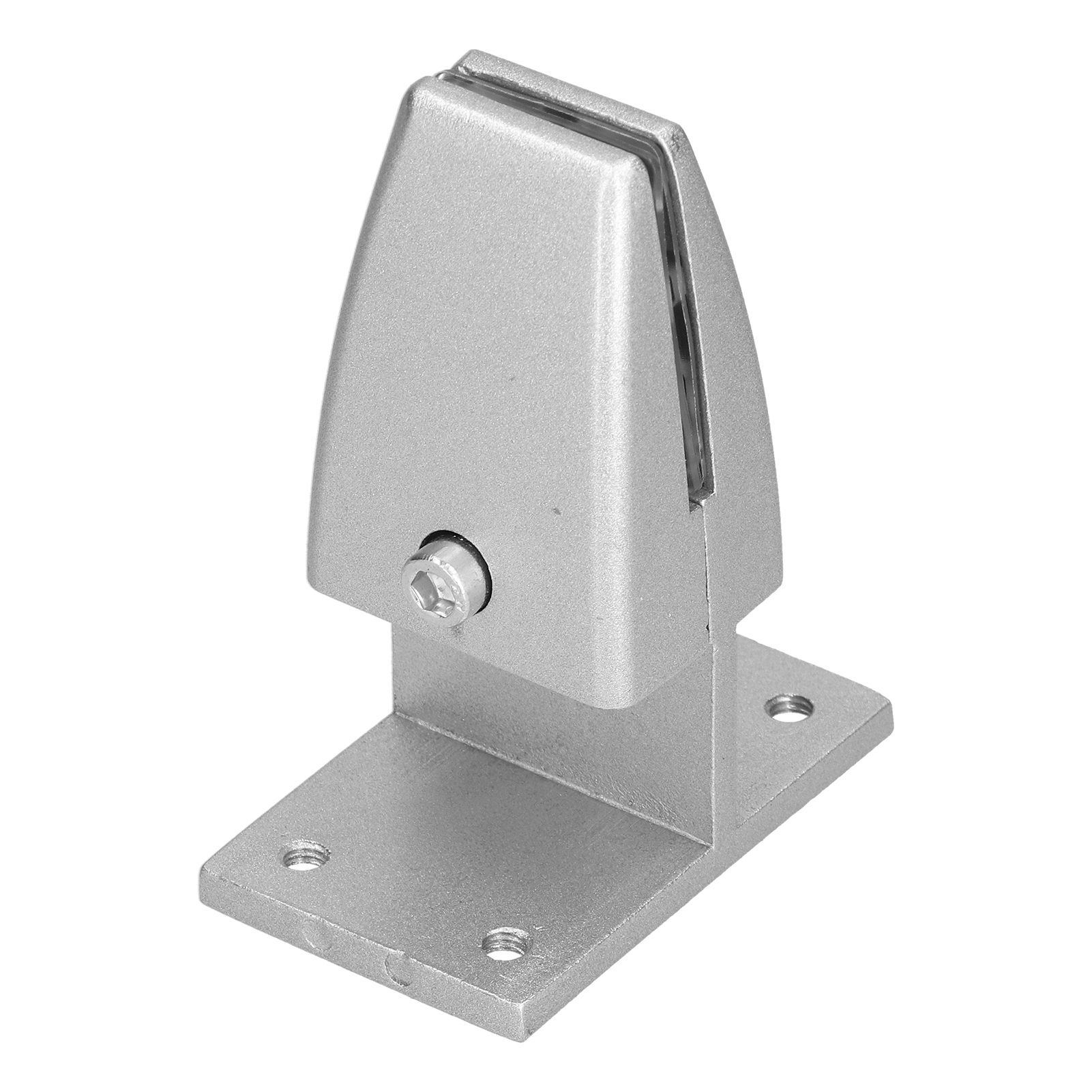 4pcs Desk Screen Baffle Clamp T Type Aluminum Alloy Silver Desktop Partition view 2