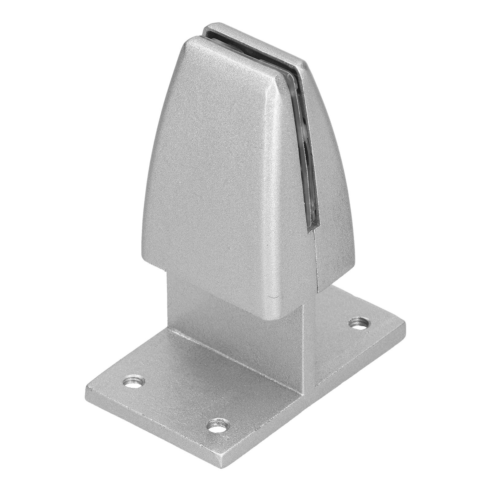 4pcs Desk Screen Baffle Clamp T Type Aluminum Alloy Silver Desktop Partition view 5