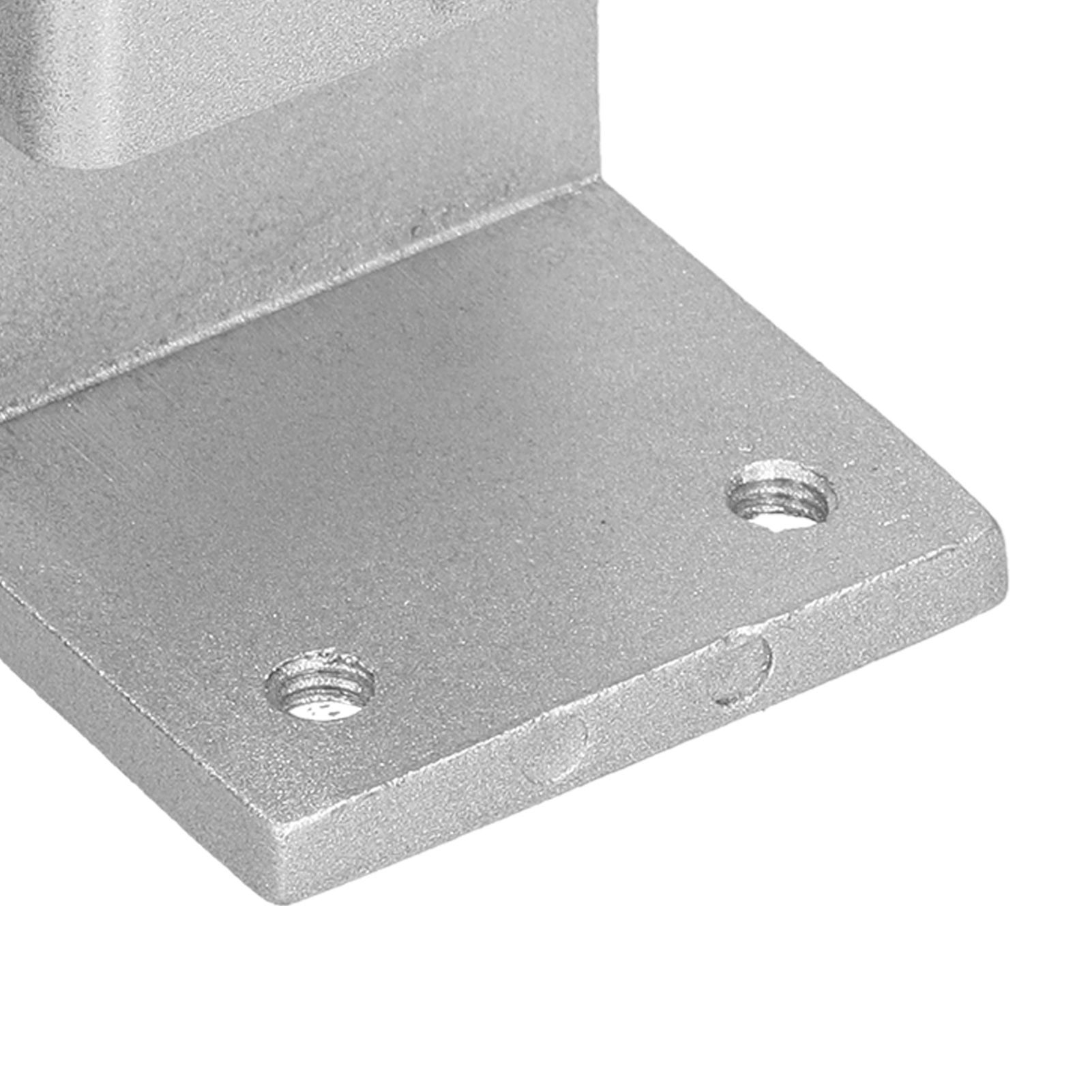 4pcs Desk Screen Baffle Clamp T Type Aluminum Alloy Silver Desktop Partition view 15