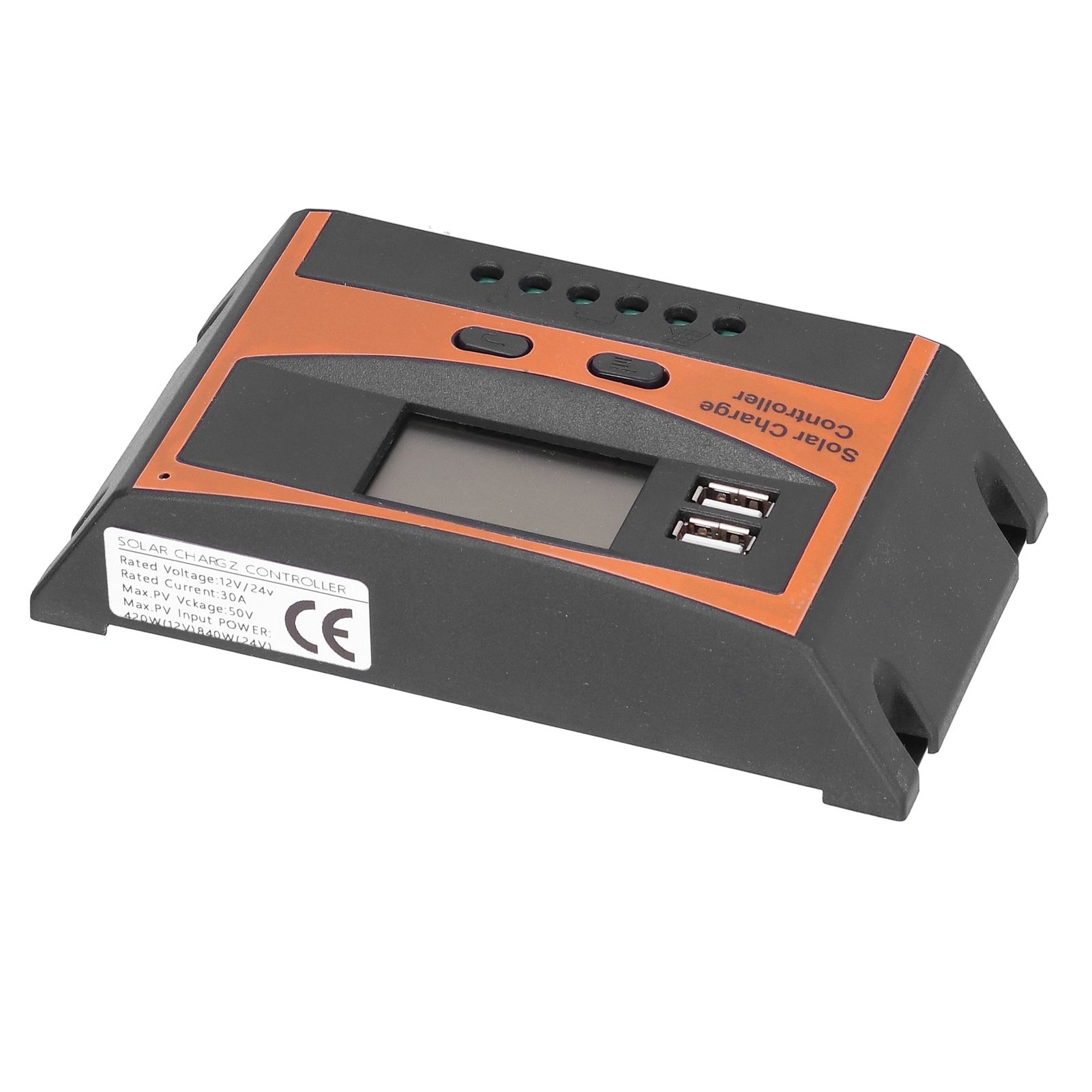 12V/24V Solar Charge Controller IP32 Waterproof High Efficient PWM Solar Power view 4