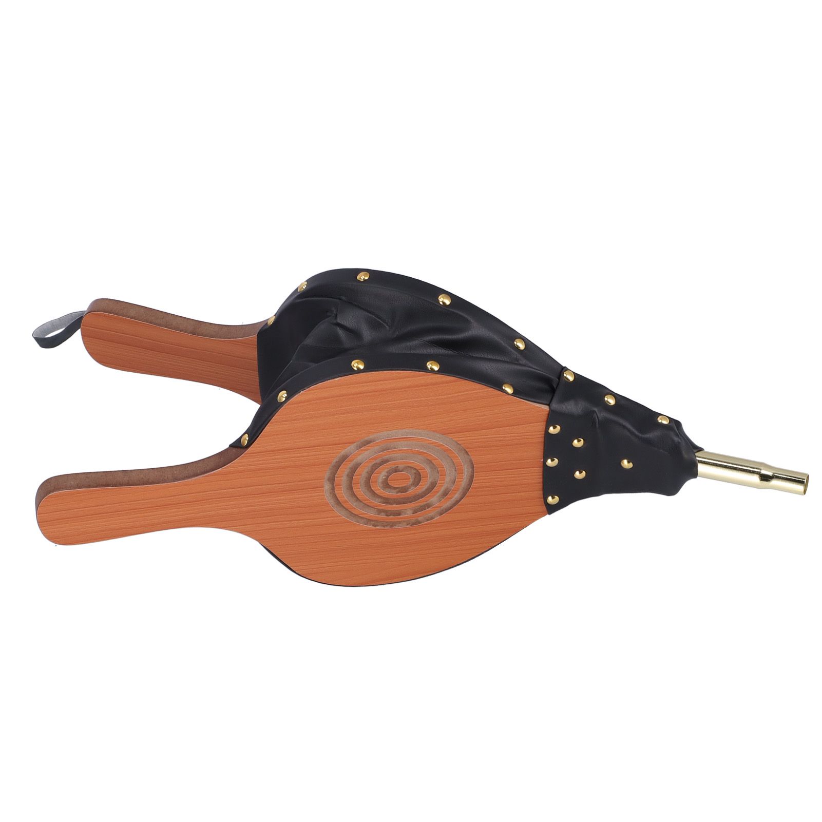 Wood Fireplace Bellows Large Wood Air Blower Cast Nozzle with Hanging Strap view 6