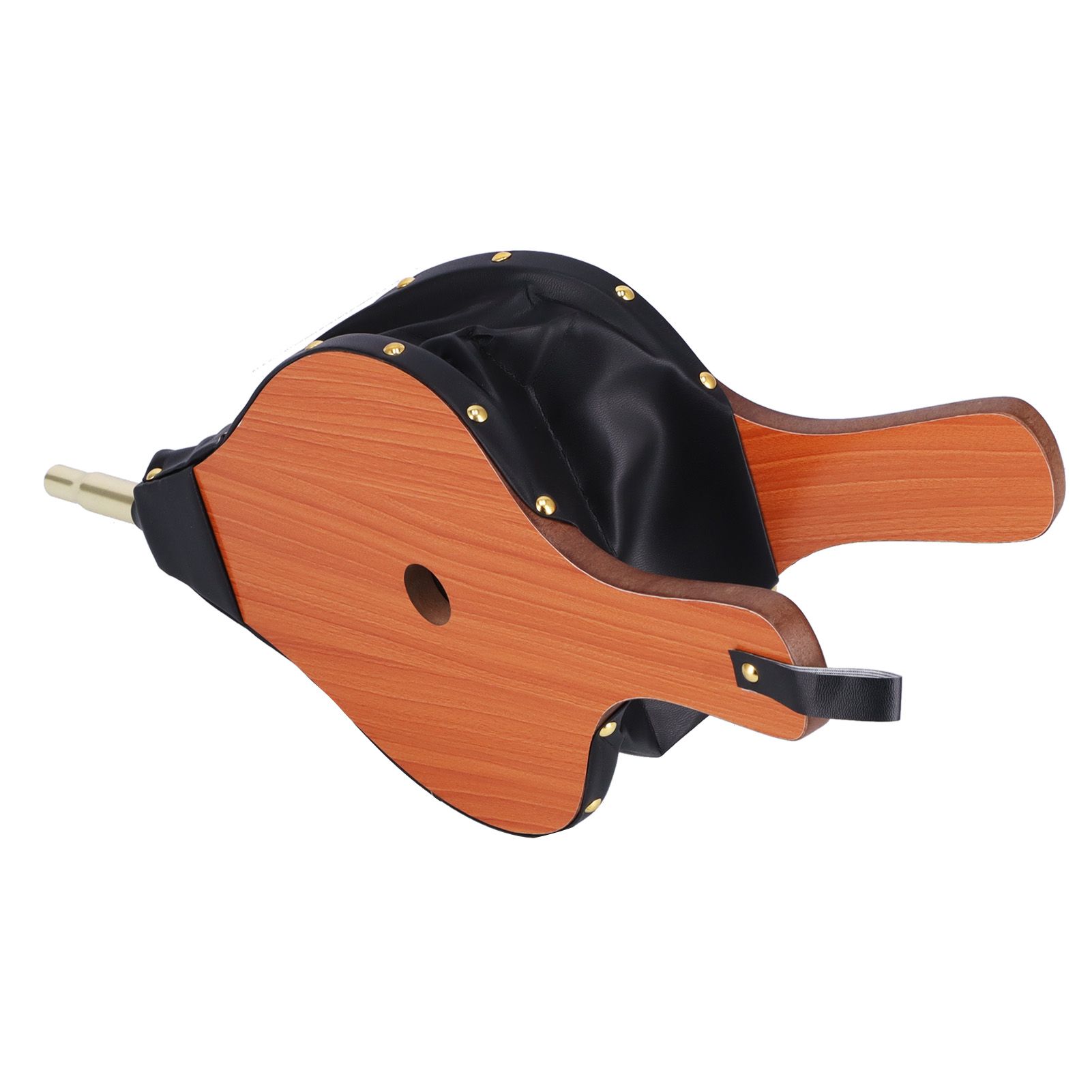 Wood Fireplace Bellows Large Wood Air Blower Cast Nozzle with Hanging Strap view 9