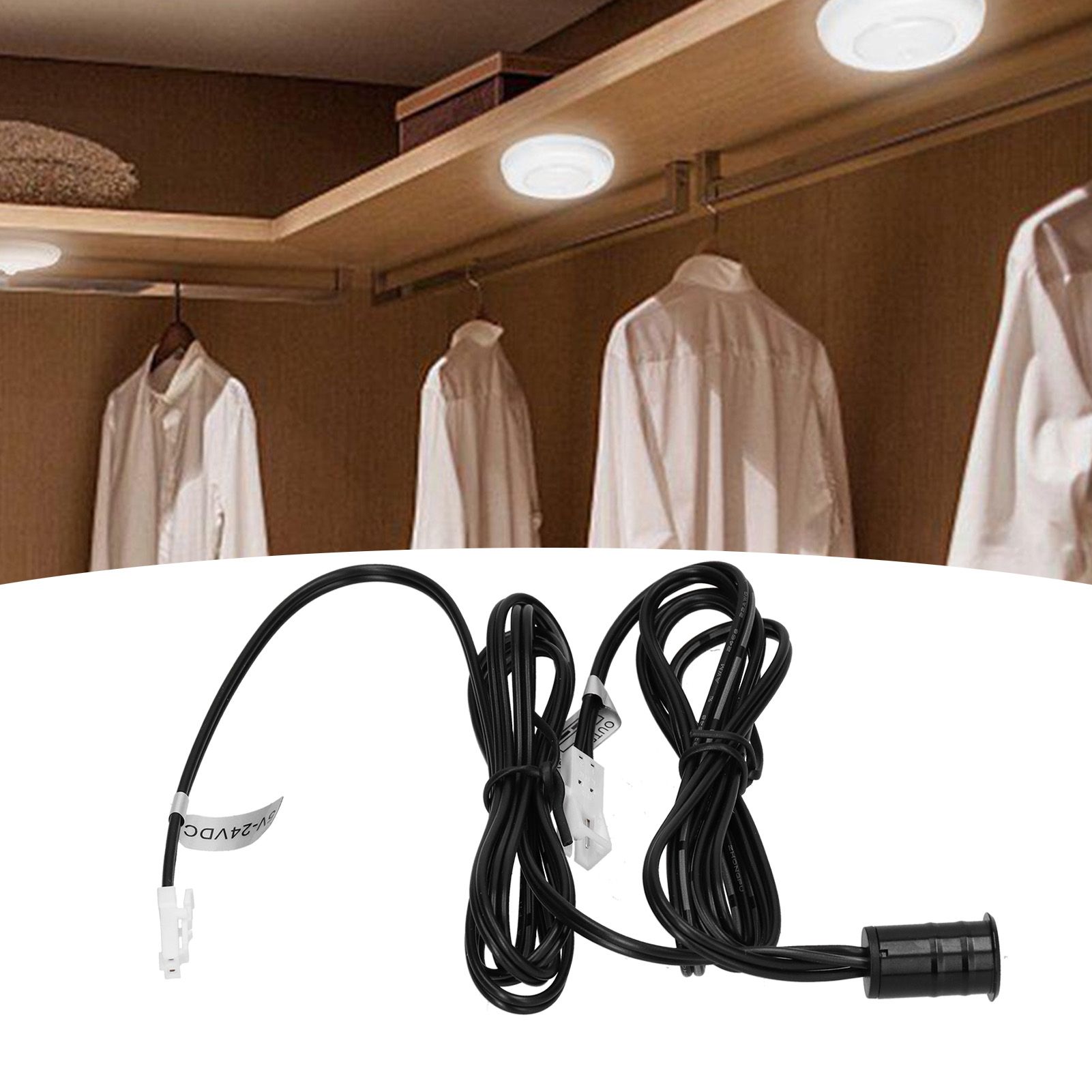 5‑24VDC Wide Voltage Touch Switch Embedded Light Switch for LED Soft Light Strips view 11