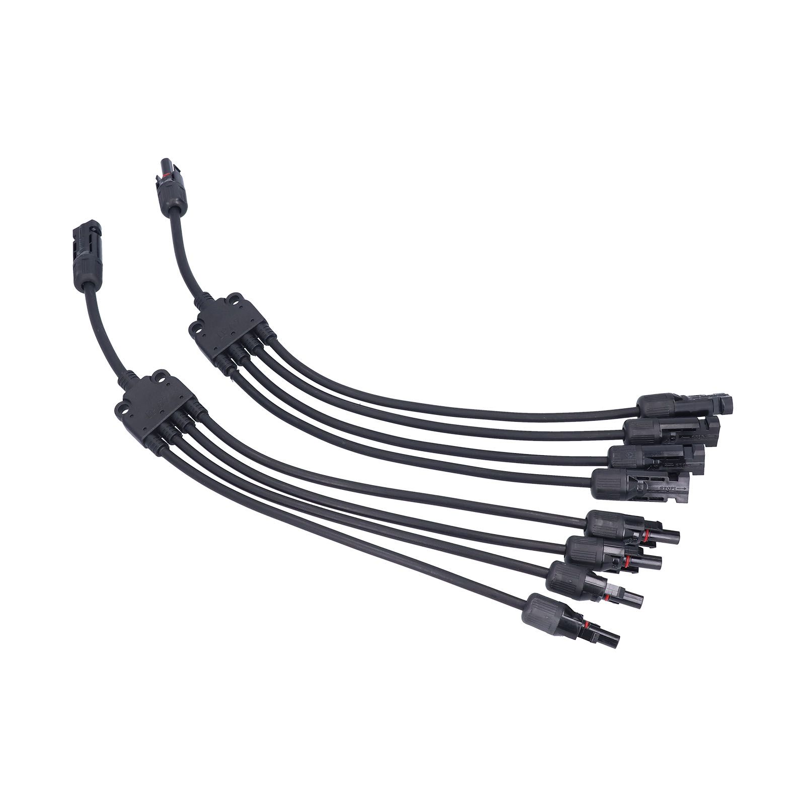 Solar Panel Connector 4 Branch Y Type Parallel Connector Solar Panel Extension view 2