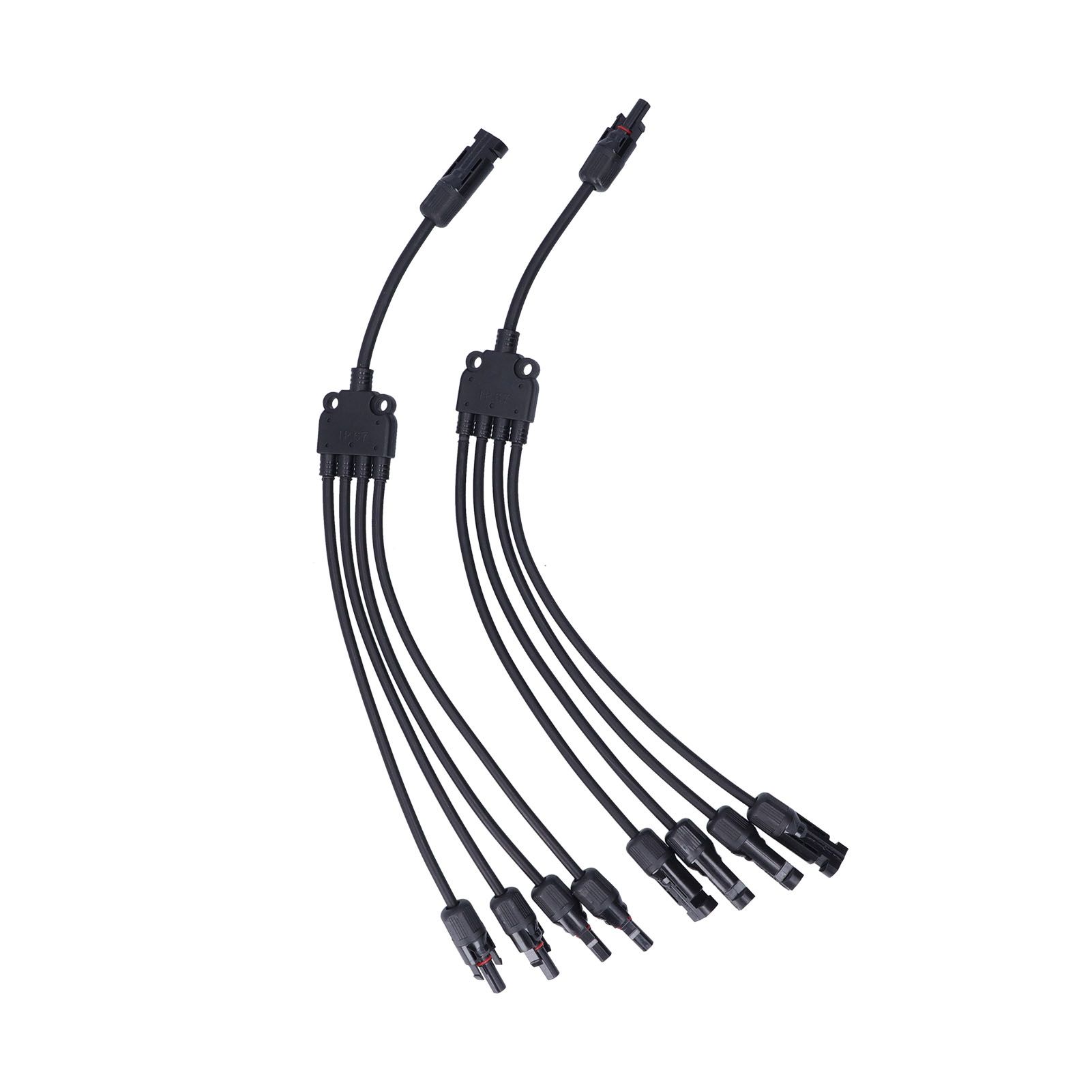 Solar Panel Connector 4 Branch Y Type Parallel Connector Solar Panel Extension view 5