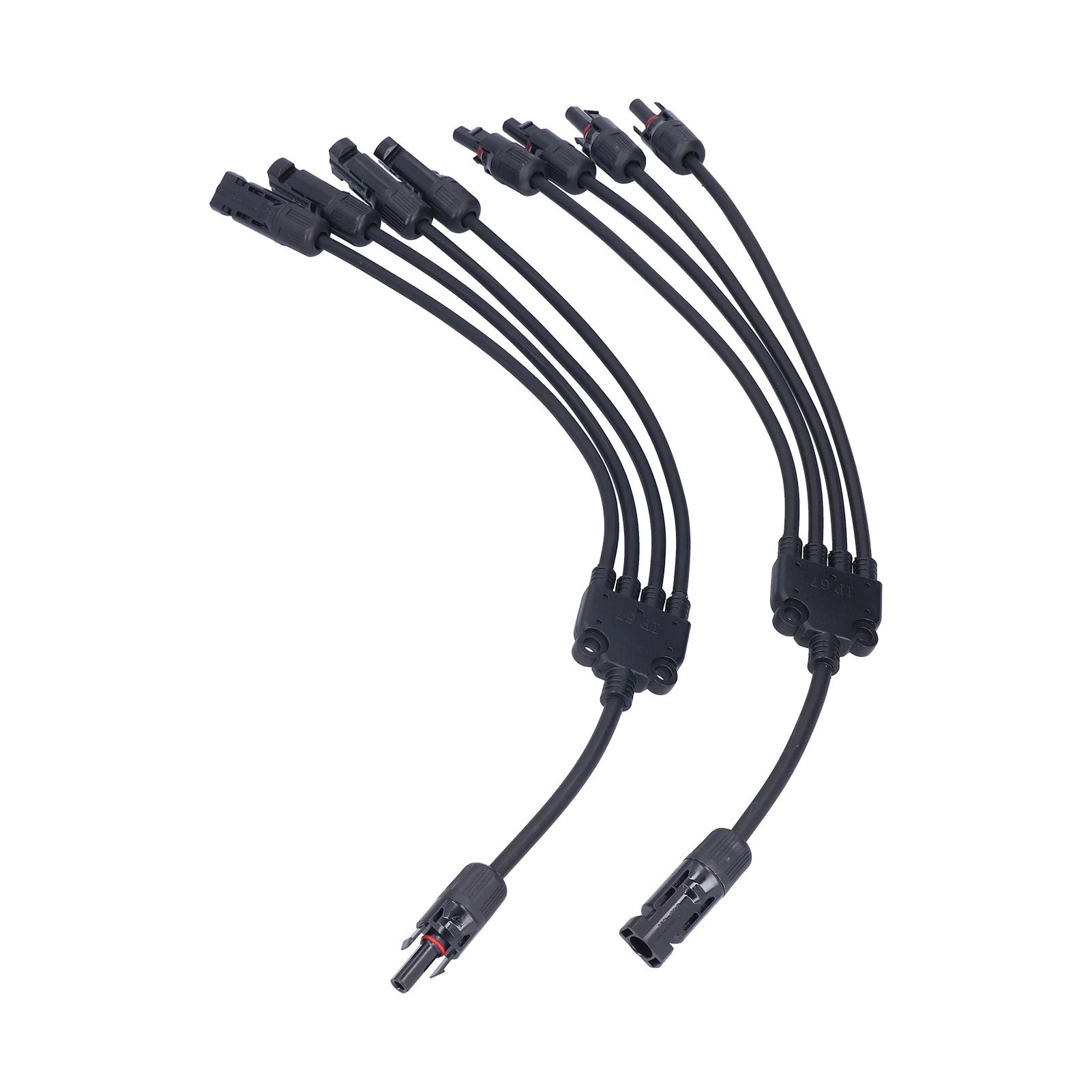 Solar Panel Connector 4 Branch Y Type Parallel Connector Solar Panel Extension view 7
