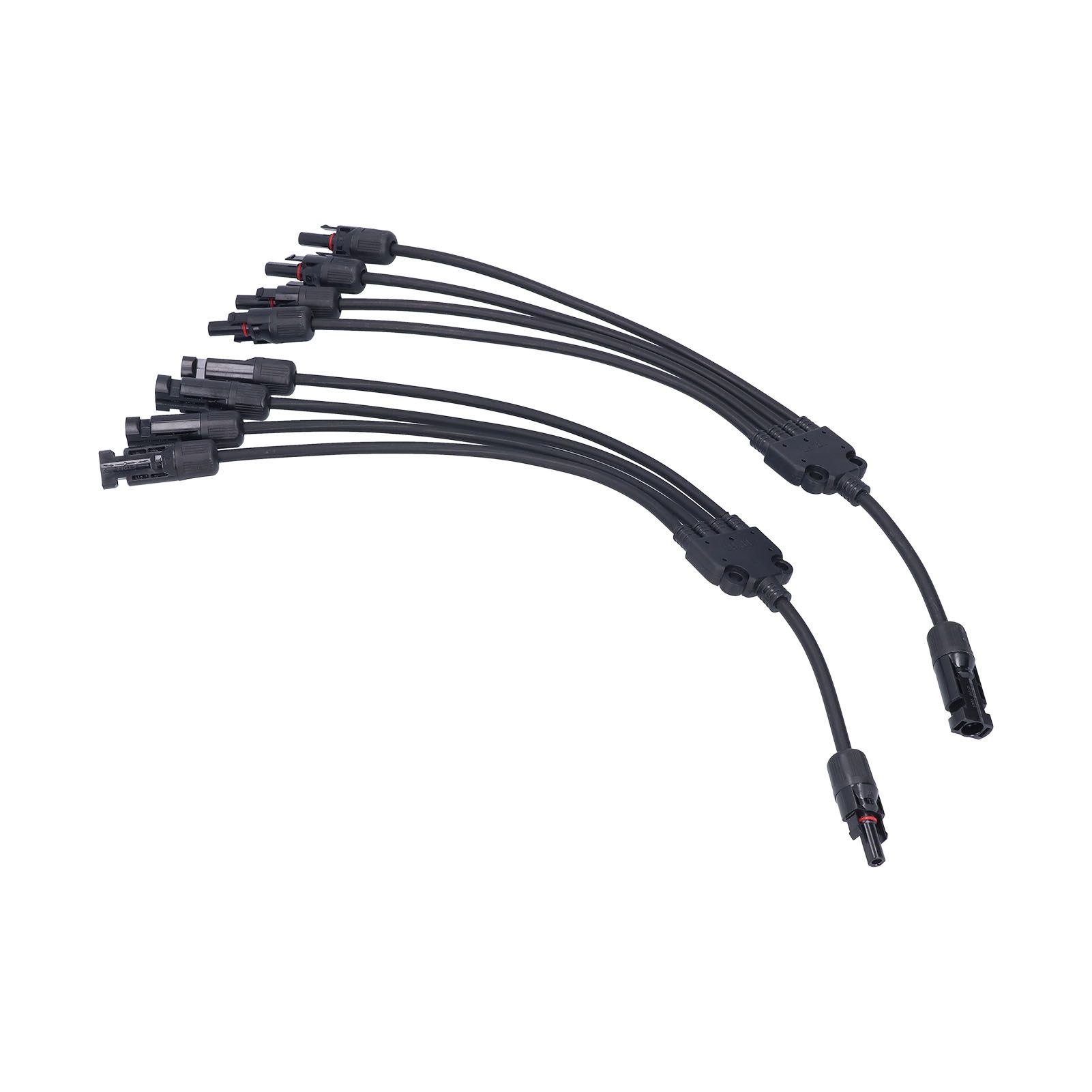 Solar Panel Connector 4 Branch Y Type Parallel Connector Solar Panel Extension view 8