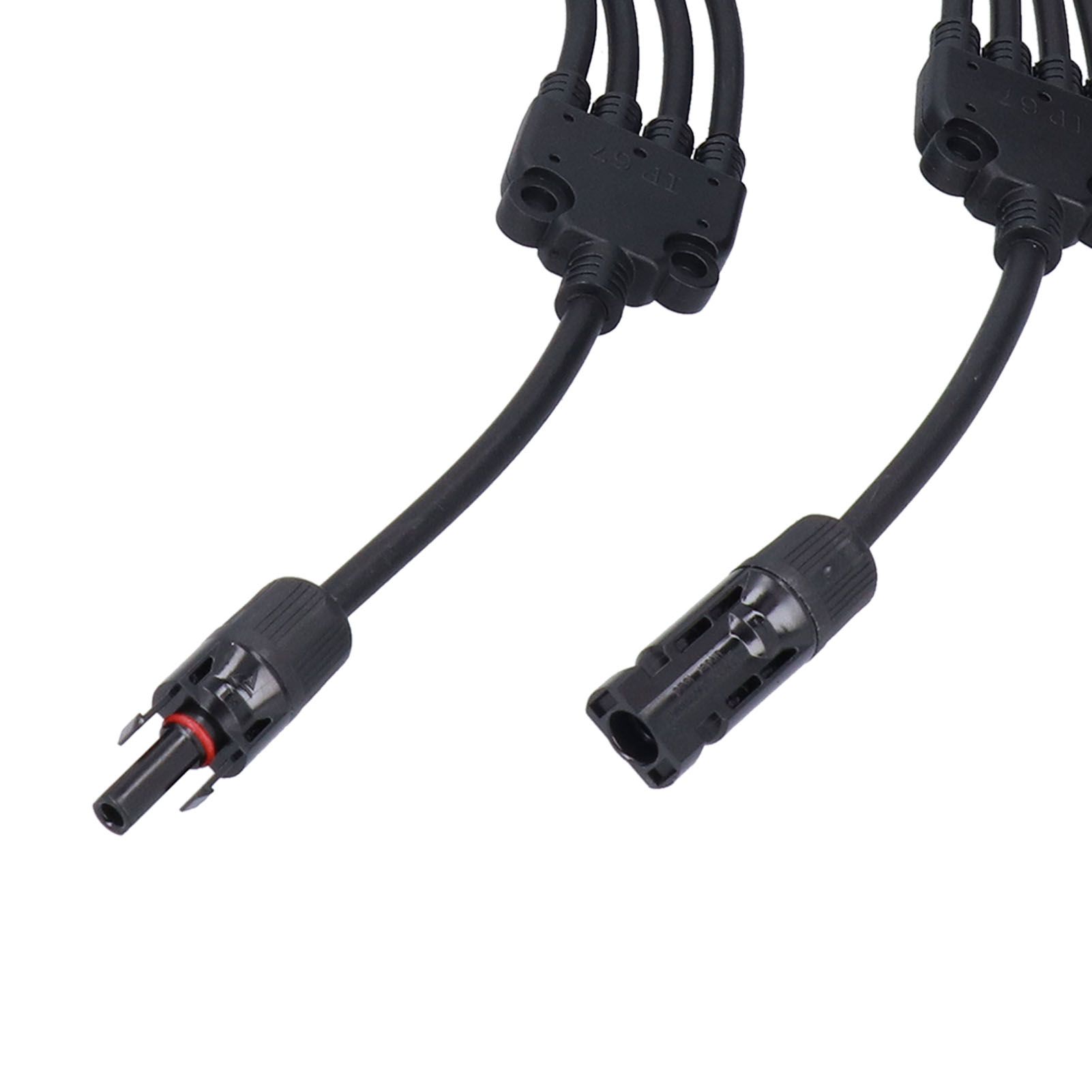 Solar Panel Connector 4 Branch Y Type Parallel Connector Solar Panel Extension view 13