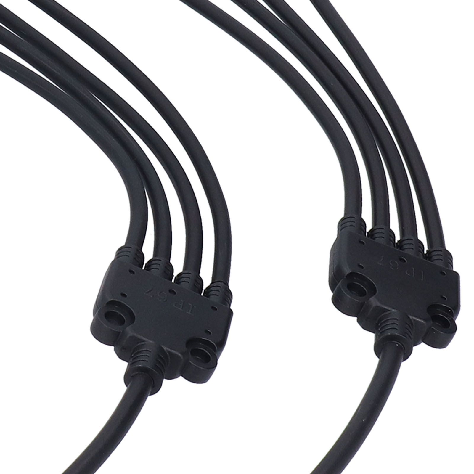 Solar Panel Connector 4 Branch Y Type Parallel Connector Solar Panel Extension view 14